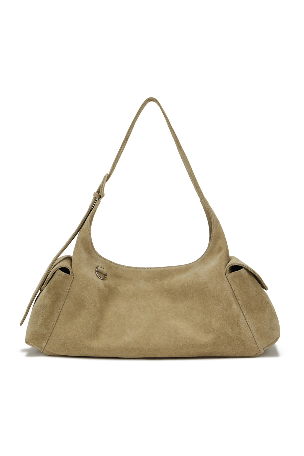 Deinet - Deinet Suede Buckle Bag (Beige) product image 9 | TRAB K-Fashion Australia