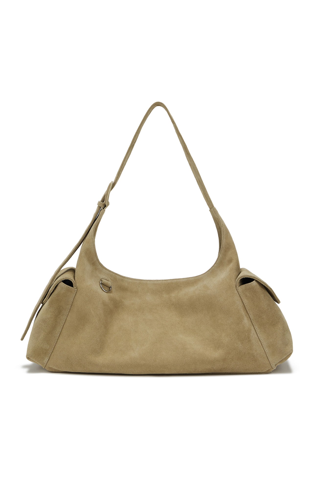 Deinet - Deinet Suede Buckle Bag (Beige) product image 9 | TRAB K-Fashion Australia