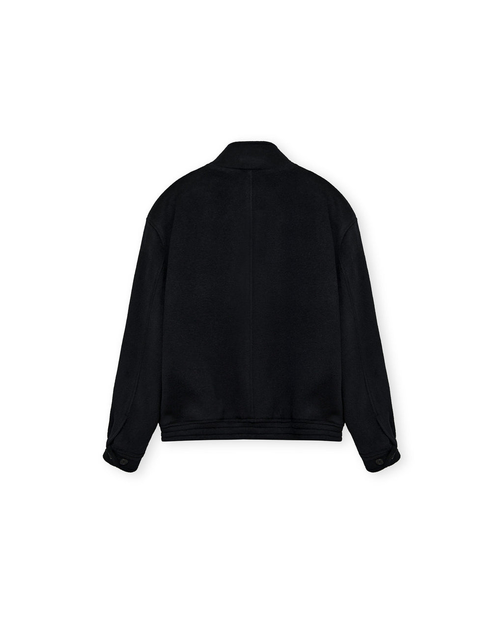 Brownyard - [Pre-Order – Ships October 23] W Stand Collar Wool Blouson (Black) product image 6 | TRAB K-Fashion Australia