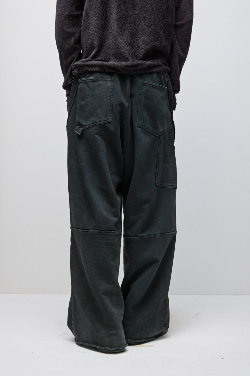 Hatchingroom - Double Knee Sweat Pants Aged (Charcoal) product image 16 | TRAB K-Fashion Australia