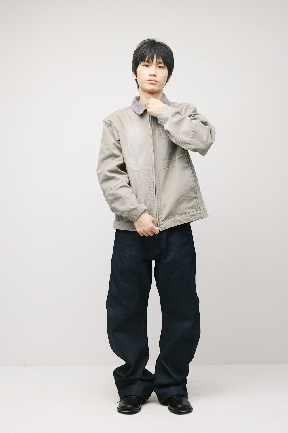 Hatchingroom - Canvas Work Jacket (Faded Beige) product image 8 | TRAB K-Fashion Australia