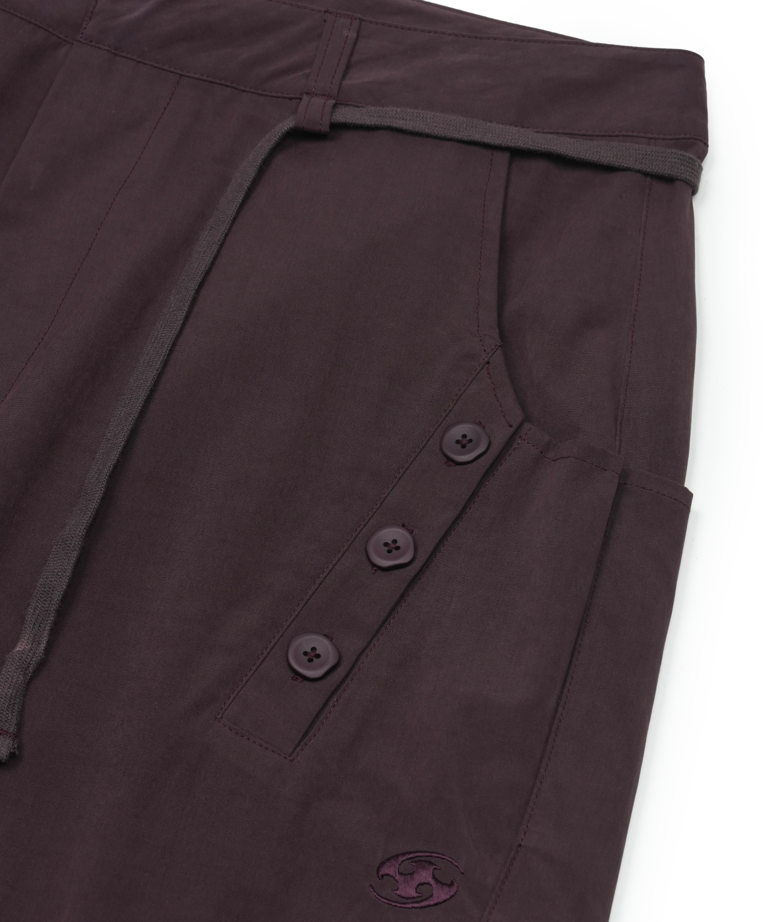 San San Gear - Tie Pants (Wine) product image 6 | TRAB K-Fashion Australia
