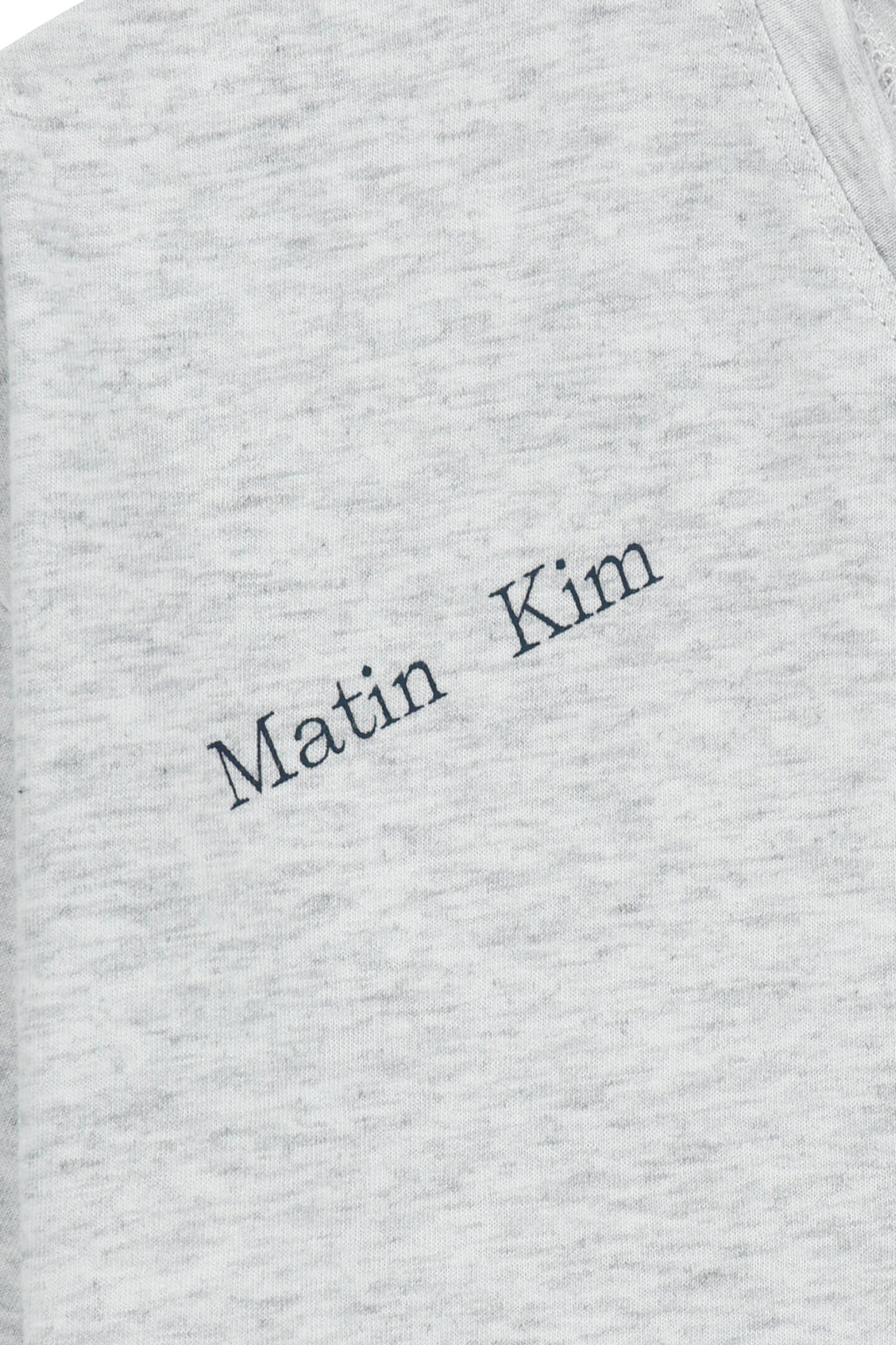 Matin Kim - Asymmetric Off Shoulder Top (Light Grey) product image 4 | TRAB K-Fashion Australia