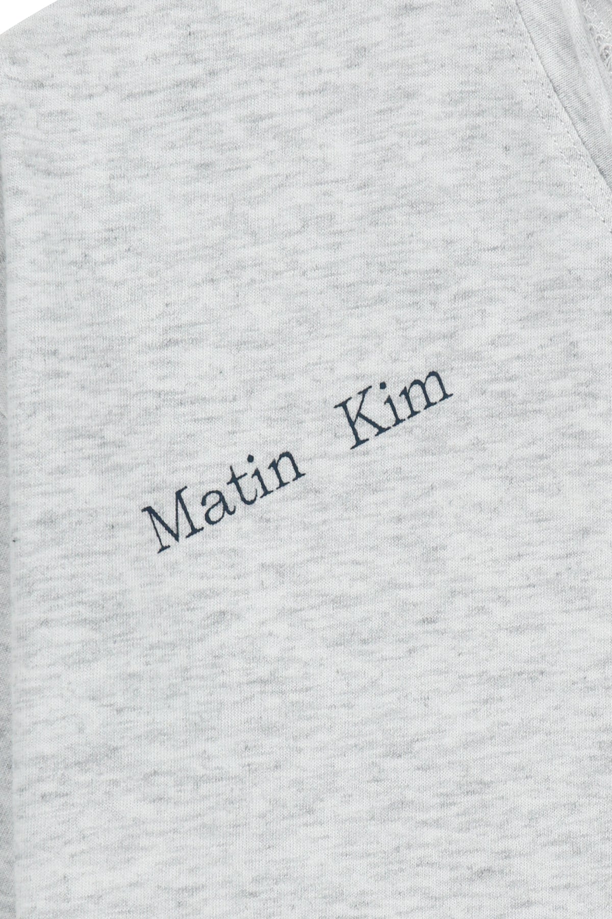 Matin Kim - Asymmetric Off Shoulder Top (Light Grey) product image 4 | TRAB K-Fashion Australia