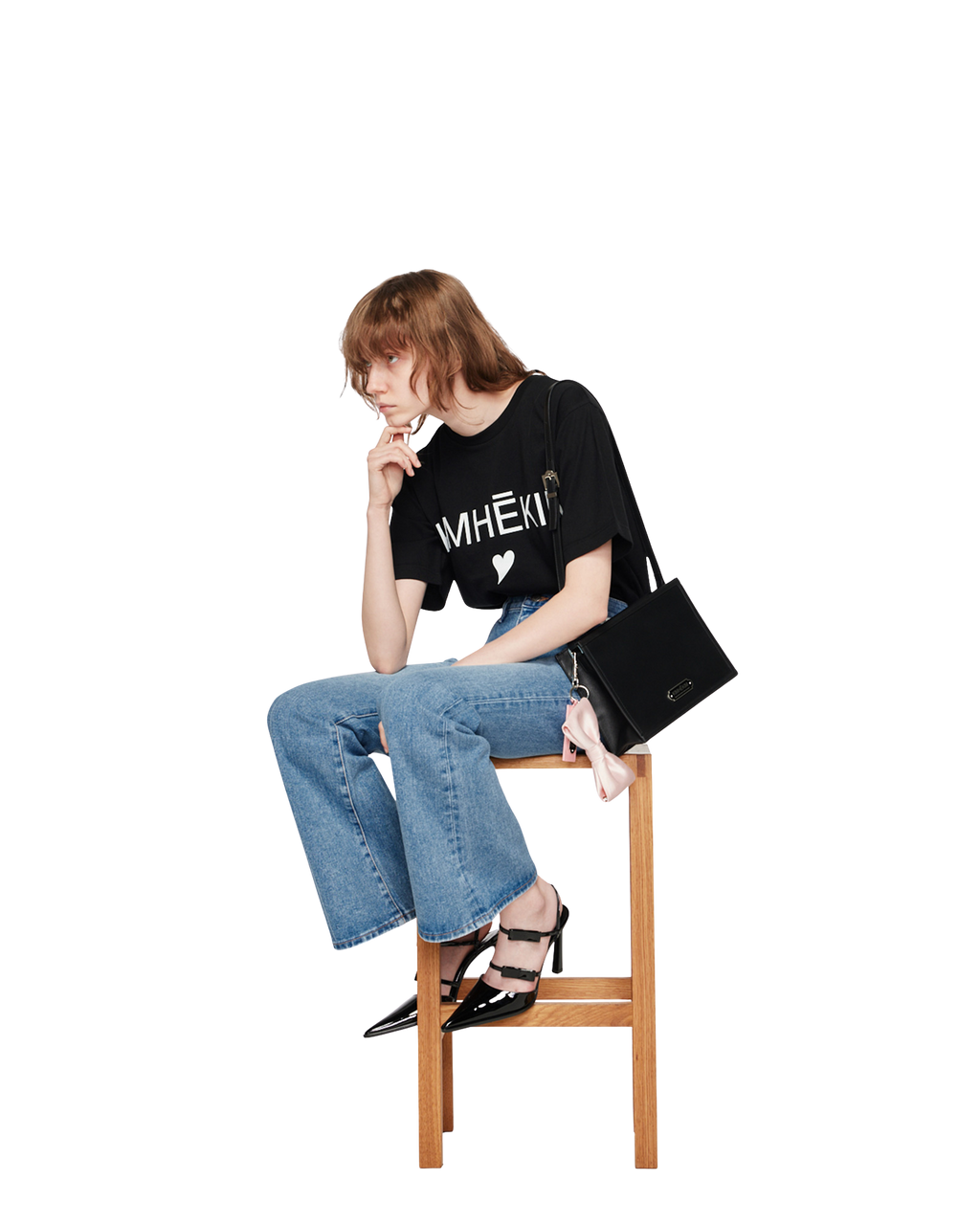 Kimhe Kim - Flared Jean (White) product image 5 | TRAB K-Fashion Australia