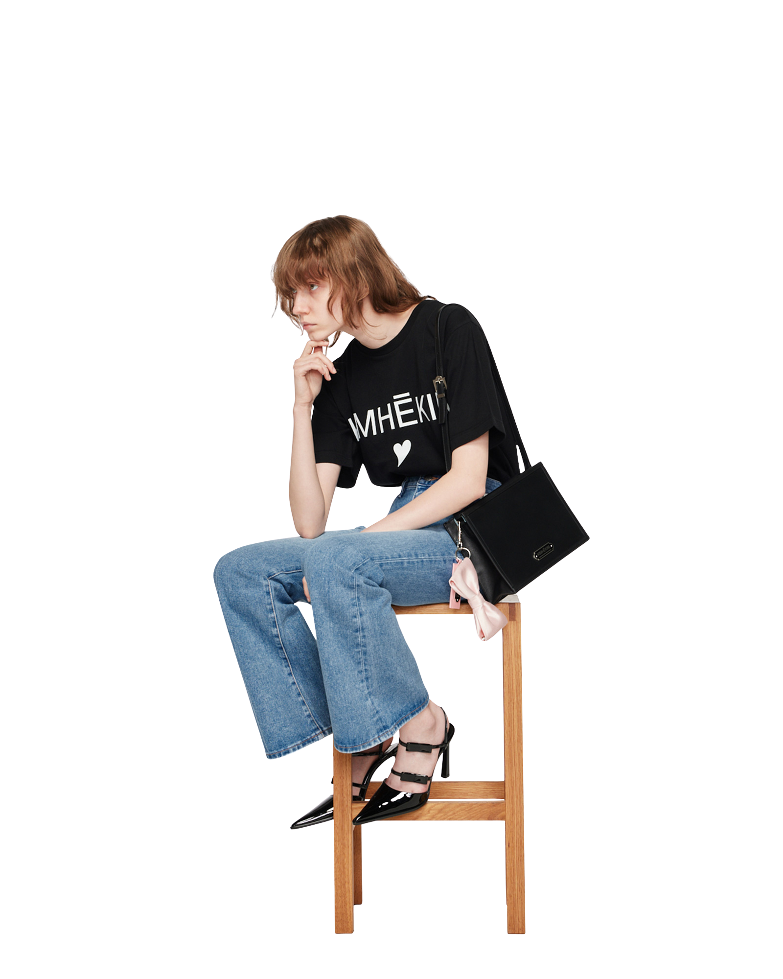 Kimhe Kim - Flared Jean (White) product image 5 | TRAB K-Fashion Australia