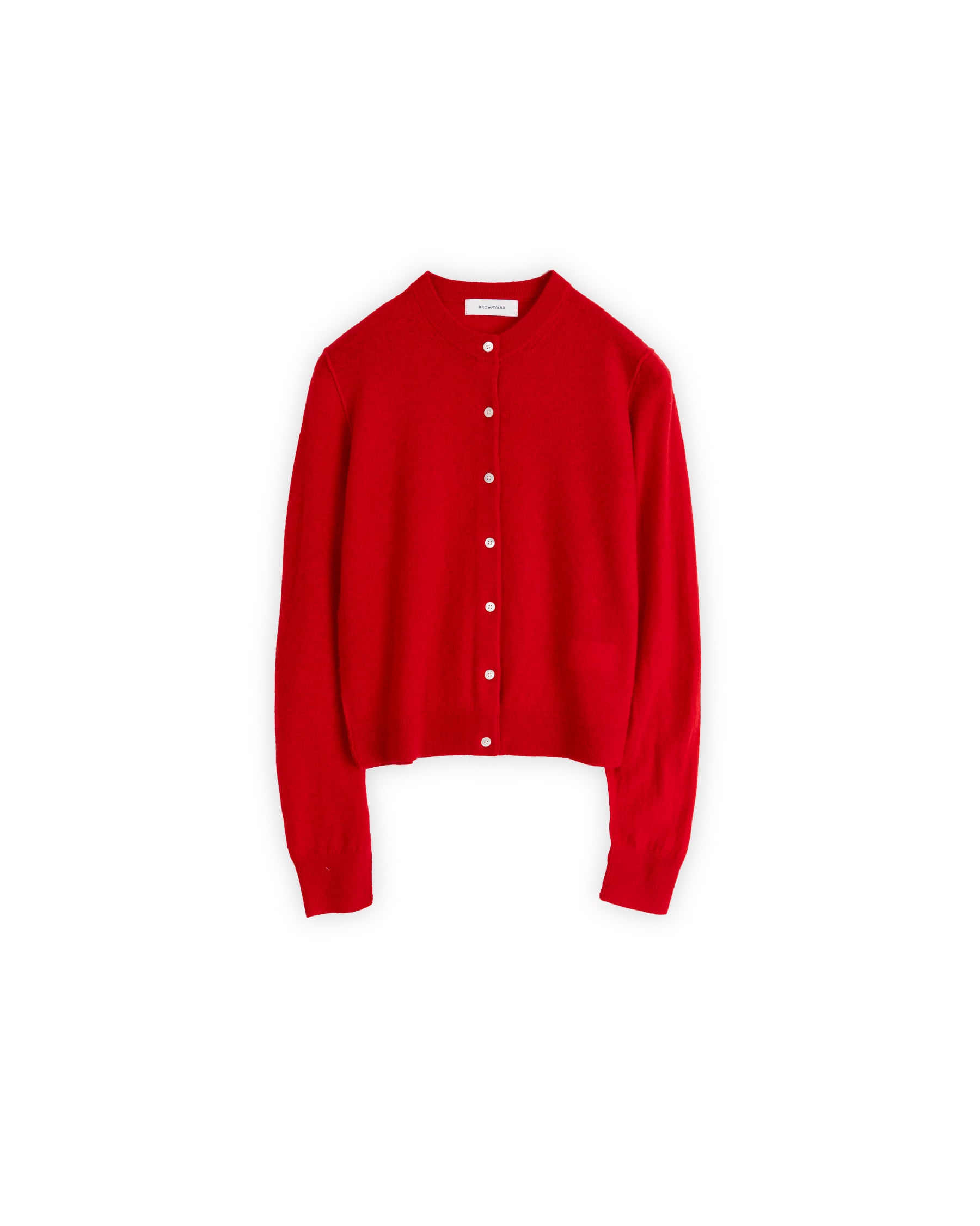 Brownyard - Soft Round Cardigan (Red) product image 6 | TRAB K-Fashion Australia