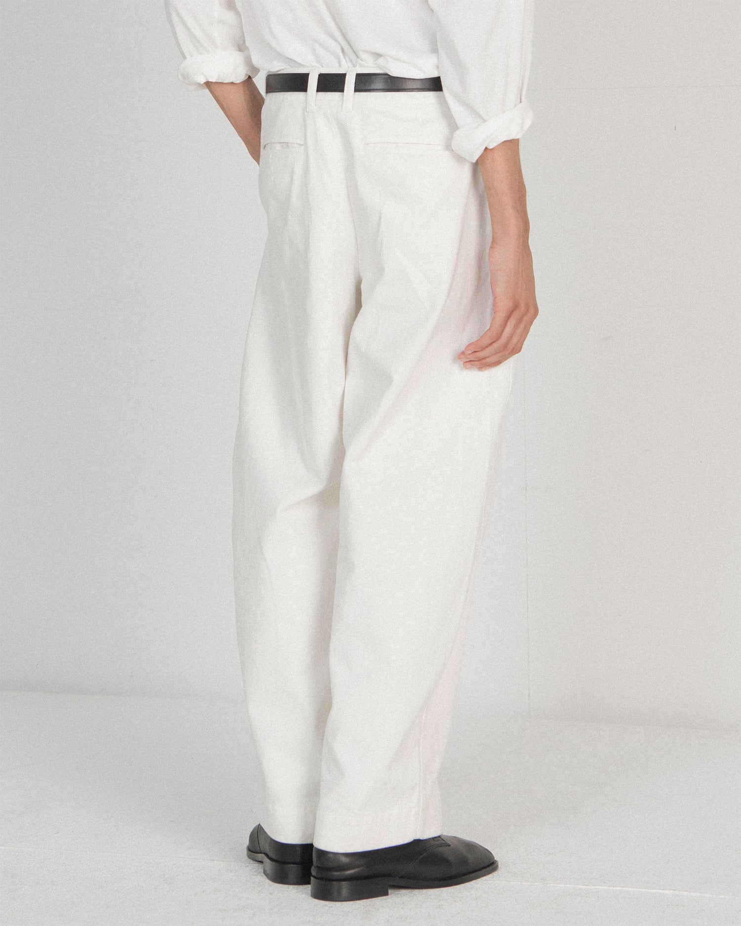 Brownyard - Washed Field Pants (Ecru) product image 4 | TRAB K-Fashion Australia