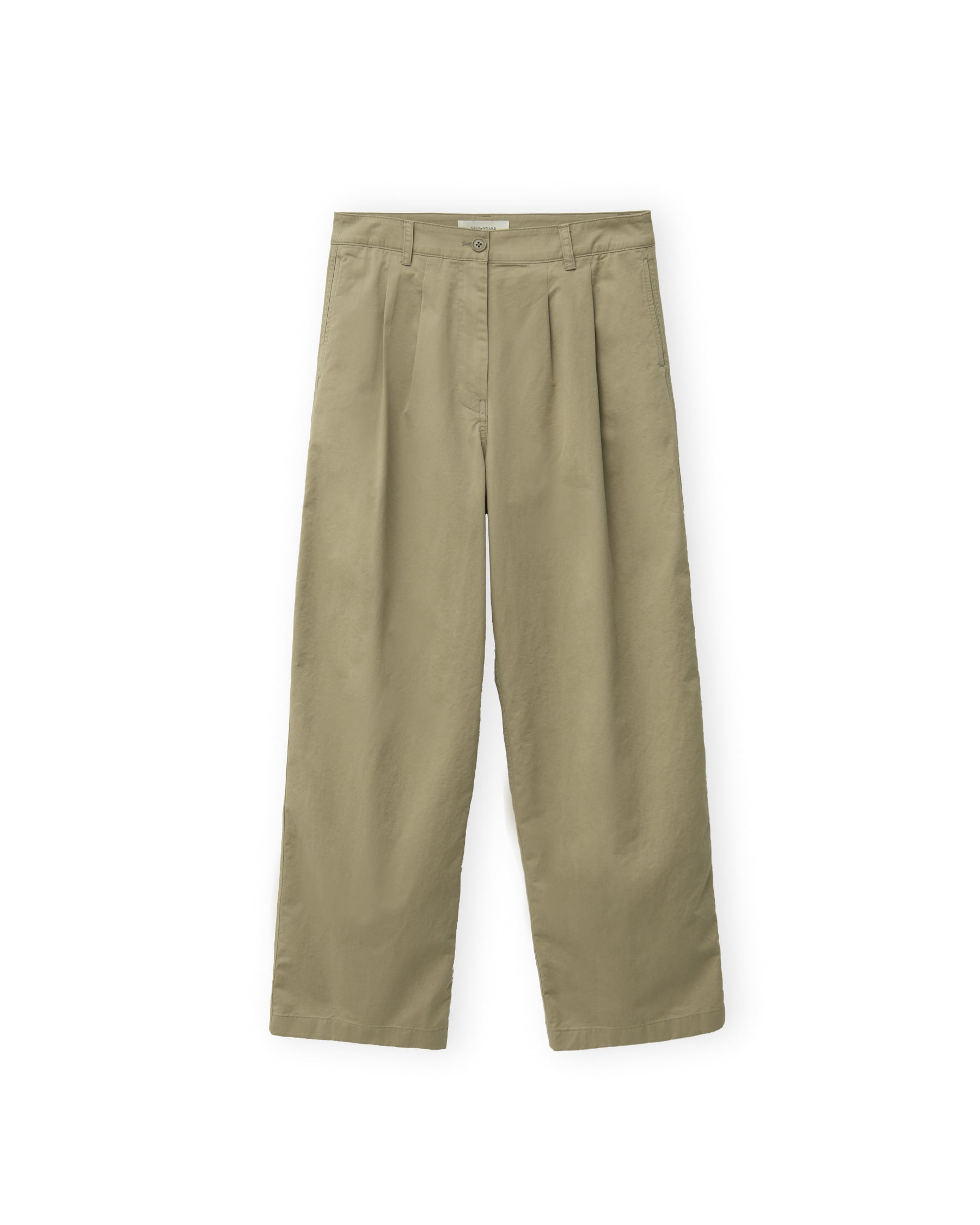 Brownyard - Washed Two Tuck Pants (Beige) product image 3 | TRAB K-Fashion Australia