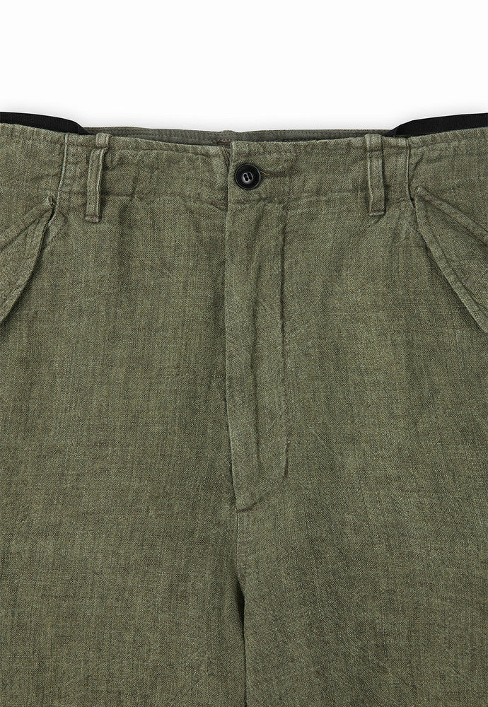 Art if acts - Linen M-51 Shorts (Khaki) product image 8 | TRAB K-Fashion Australia