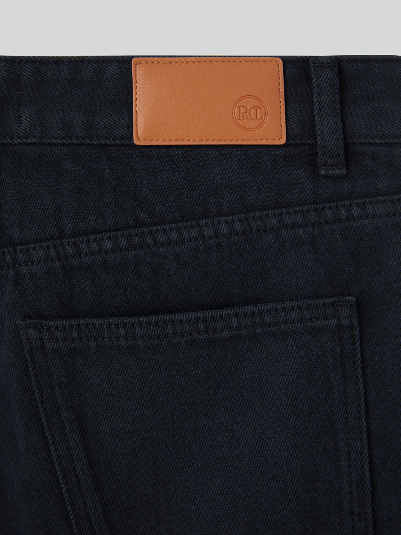 Recto - Flare Denim Pants (Black) product image 7 | TRAB K-Fashion Australia