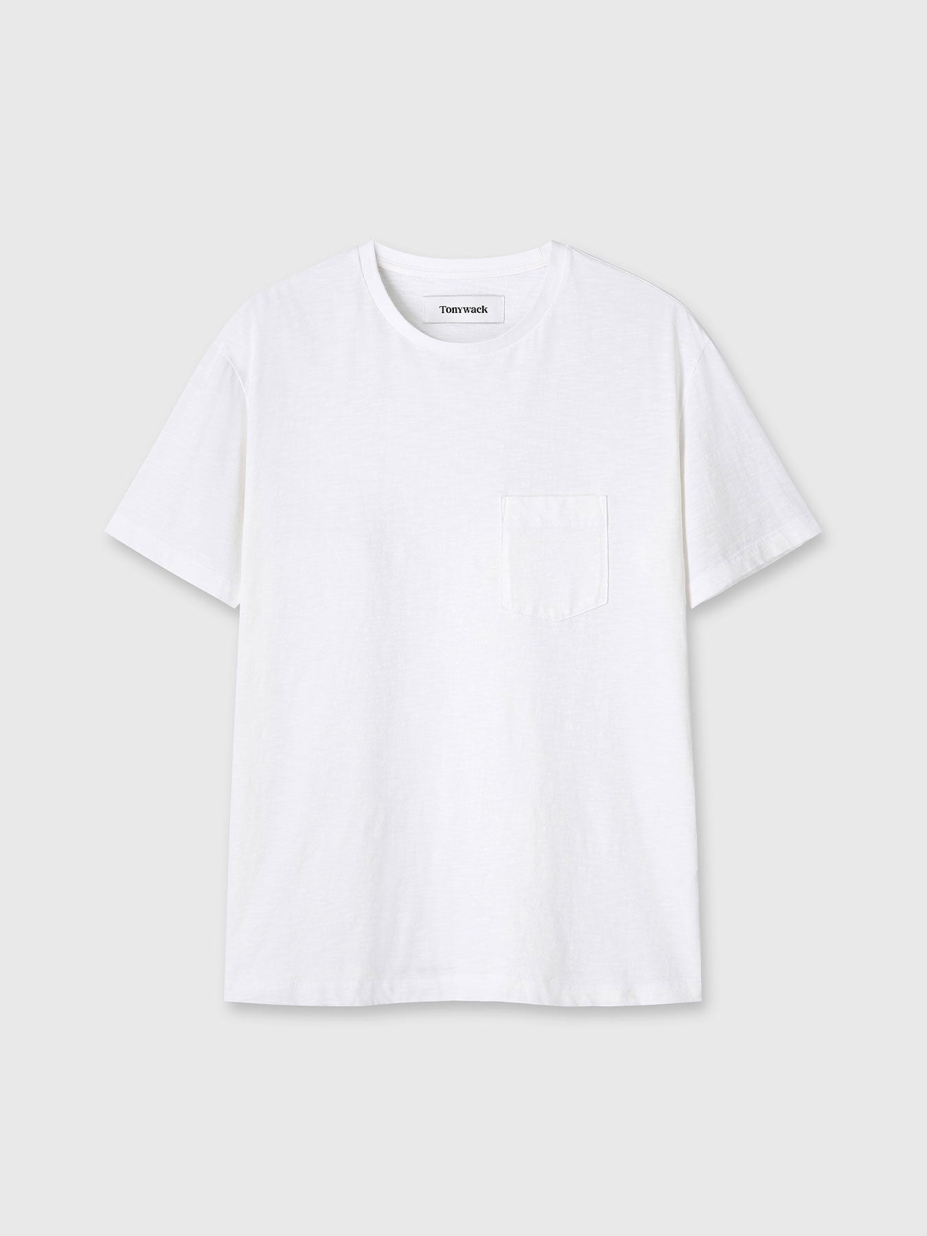 Tonywack - Soft Slub Jersey Pocket T-Shirt (Off White) product image 9 | TRAB K-Fashion Australia