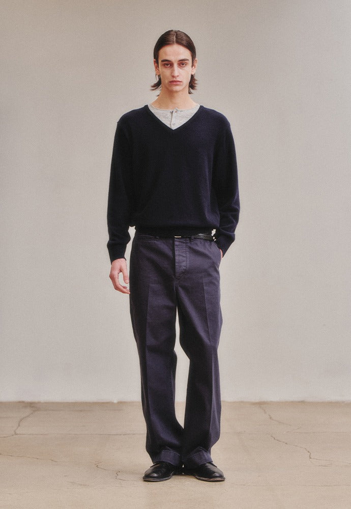 Art if acts - Union Henley (Navy/Cloud) product image 1 | TRAB K-Fashion Australia