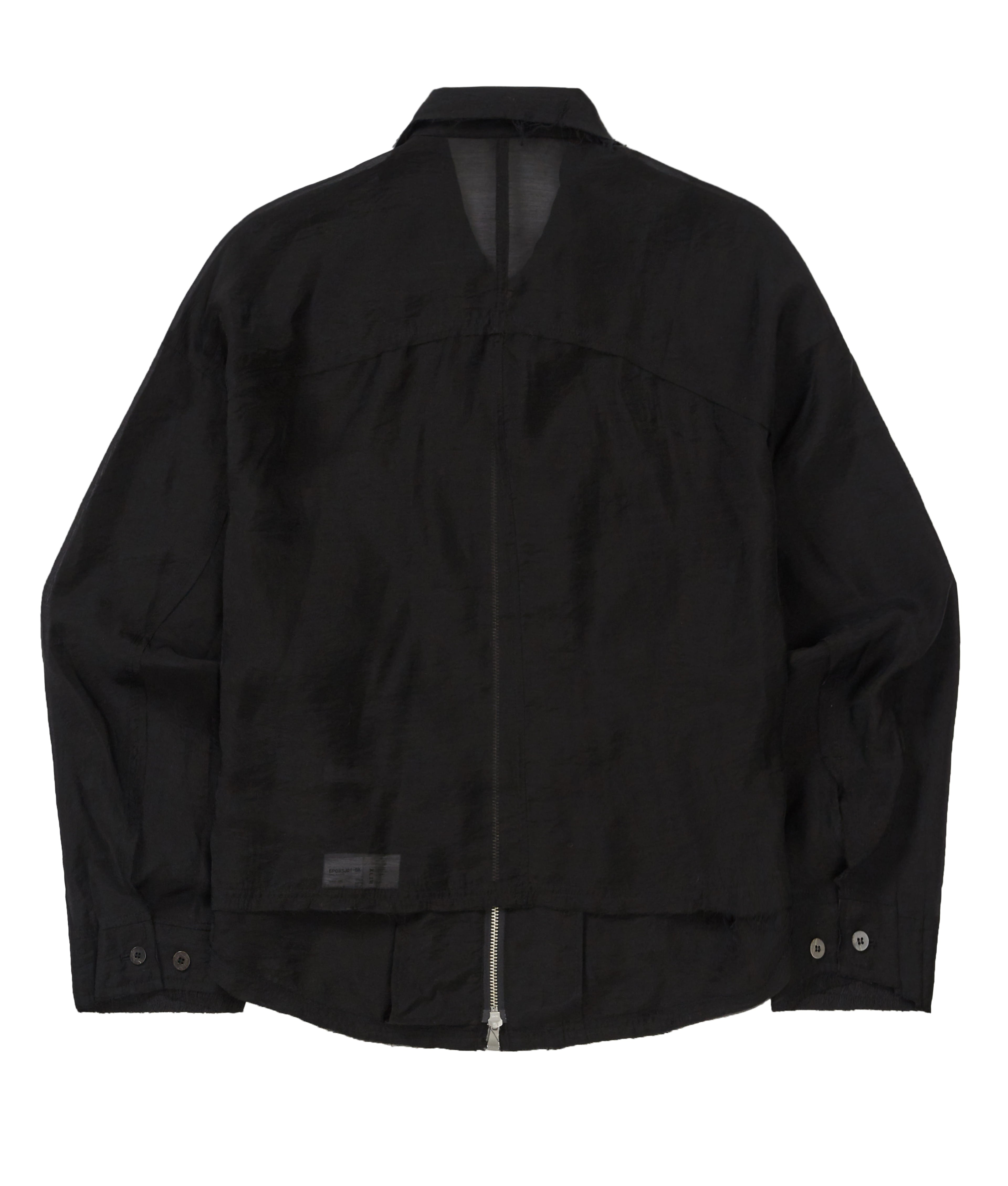 XLIM - Ep.9 01 Shirt Jacket (Black) product image 6 | TRAB K-Fashion Australia