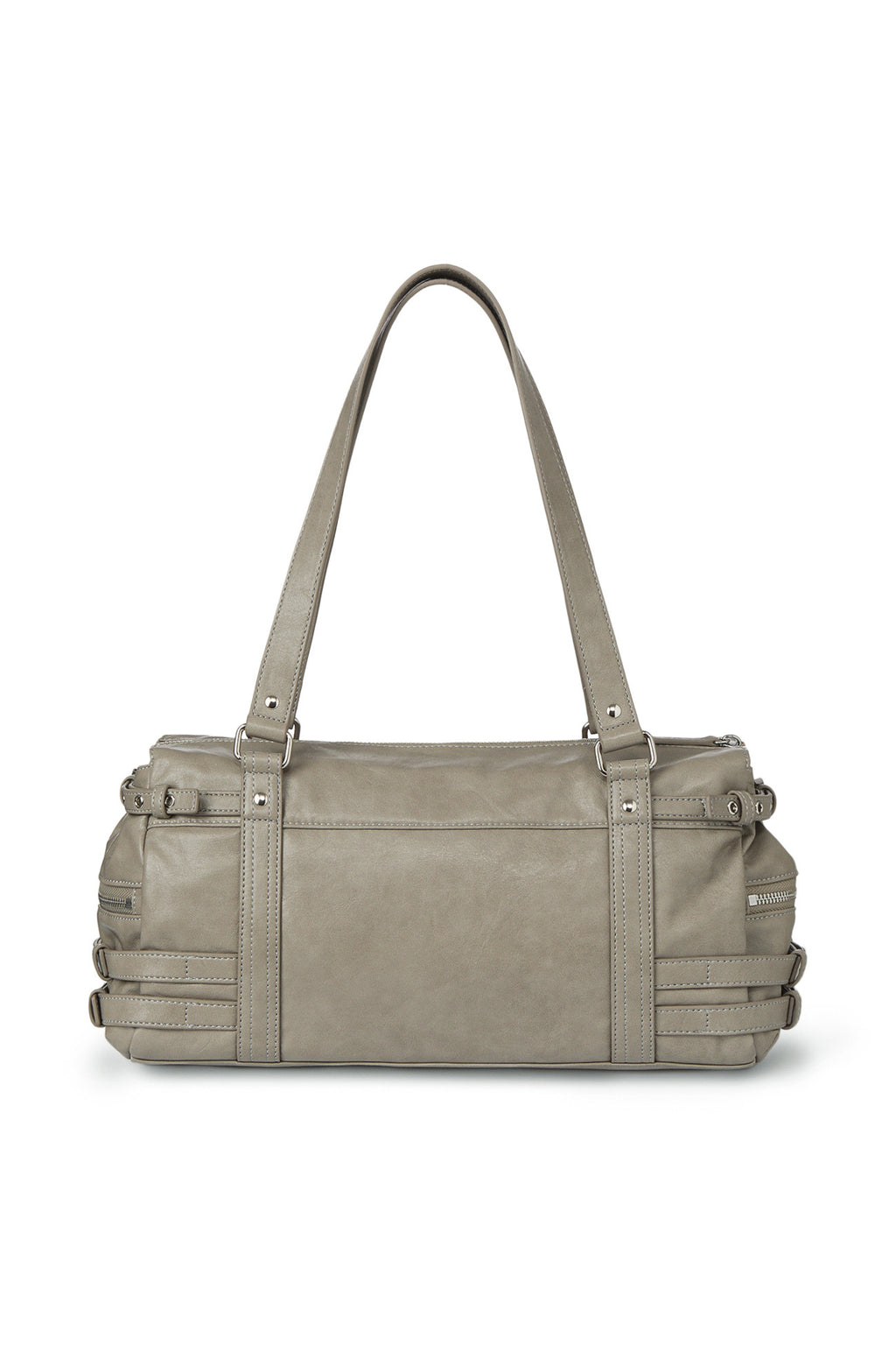 Deinet - Belted Pocket Shoulder Bag (Grey) product image 4 | TRAB K-Fashion Australia