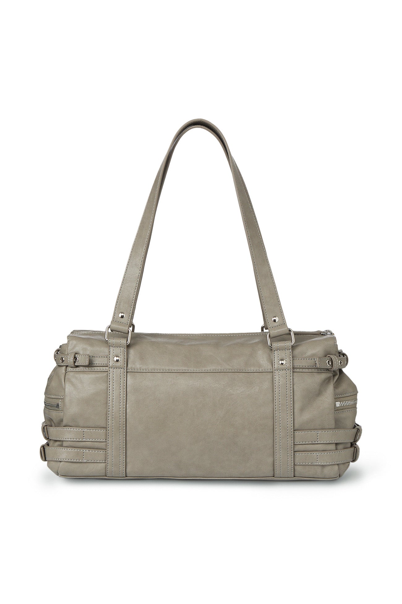 Deinet - Belted Pocket Shoulder Bag (Grey) product image 4 | TRAB K-Fashion Australia