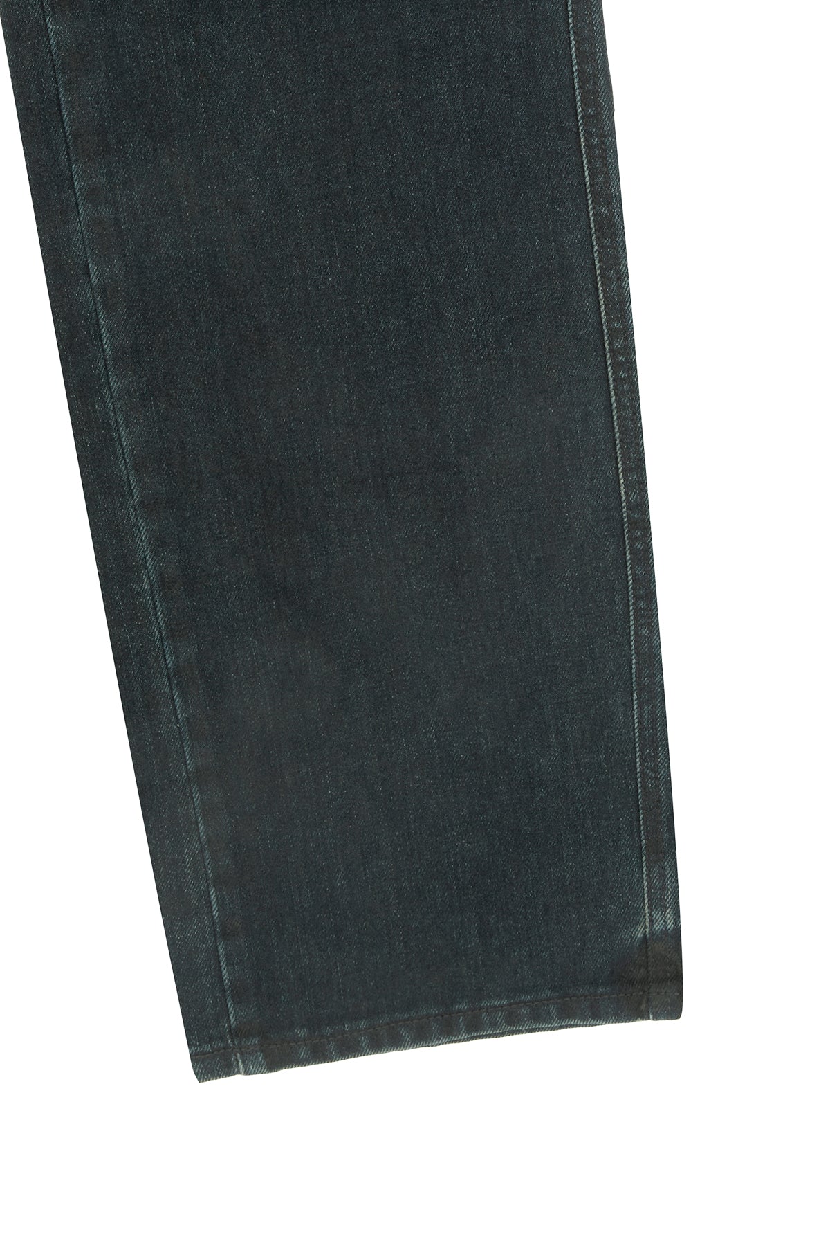 Matin Kim - Vintage Velvet Denim Pants (Blue) product image 4 | TRAB K-Fashion Australia