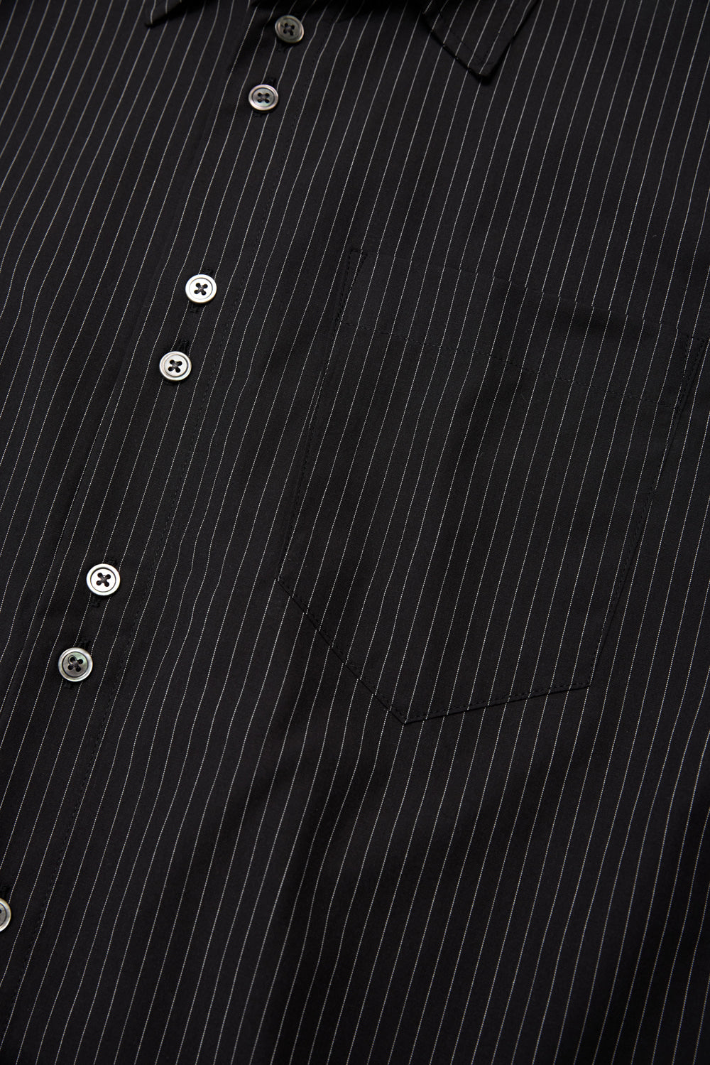 Hatchingroom - Rana Shirt Pin Stripe (Black) product image 3 | TRAB K-Fashion Australia