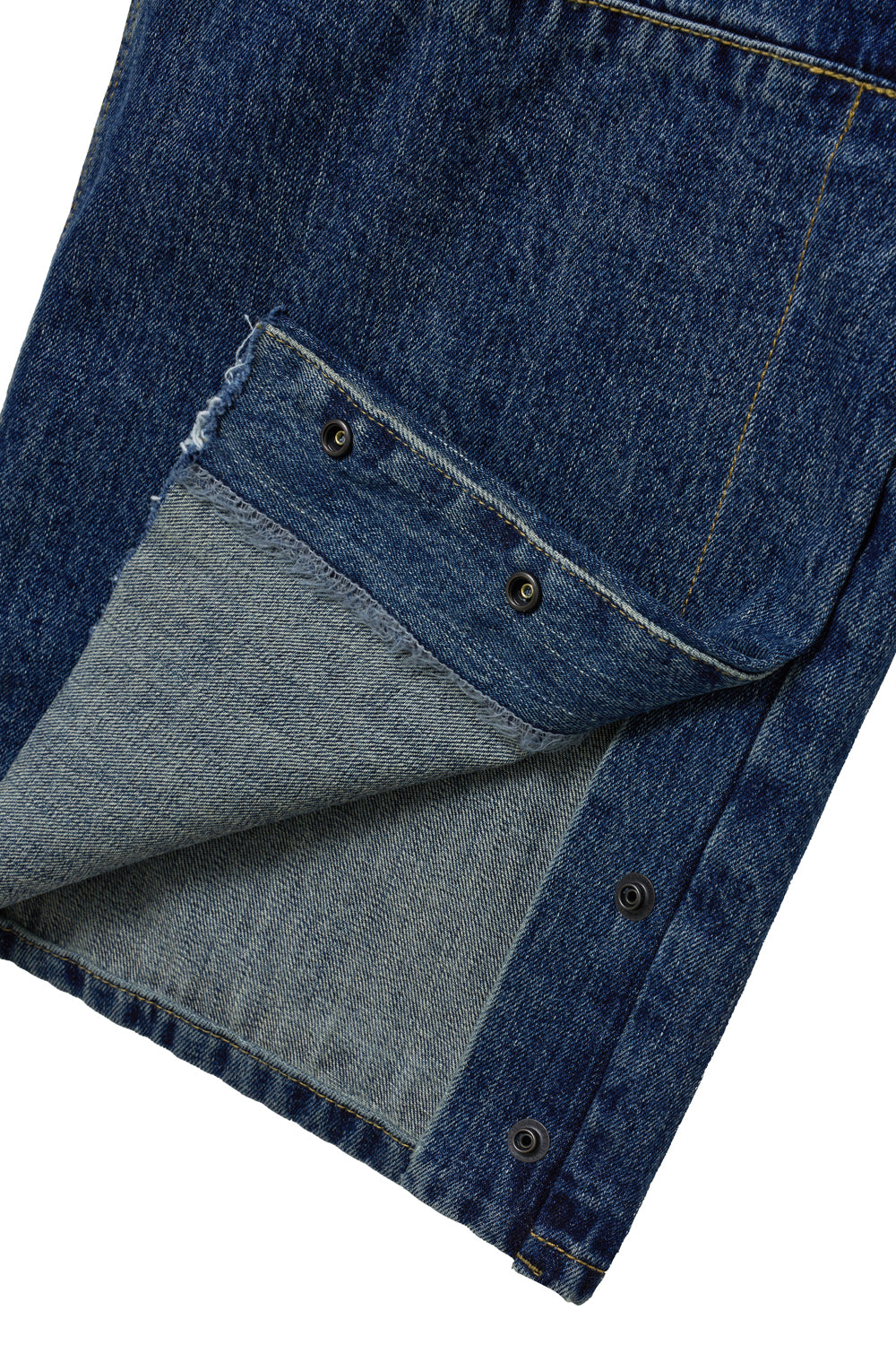 Hatchingroom - Flare Button Jeans Washed (Blue) product image 8 | TRAB K-Fashion Australia