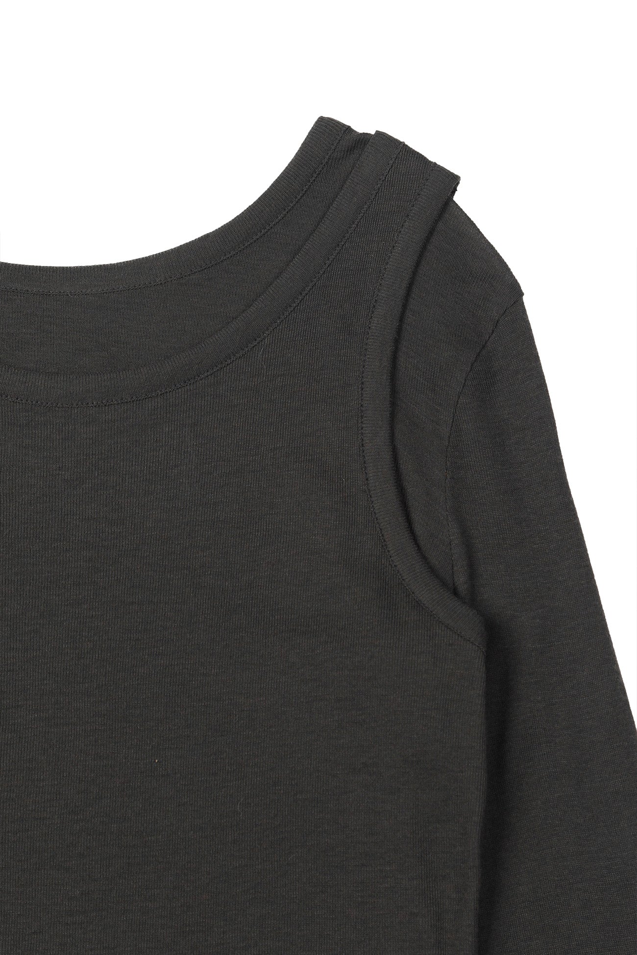 Deinet - Layered Long Sleeve (Charcoal) product image 12 | TRAB K-Fashion Australia