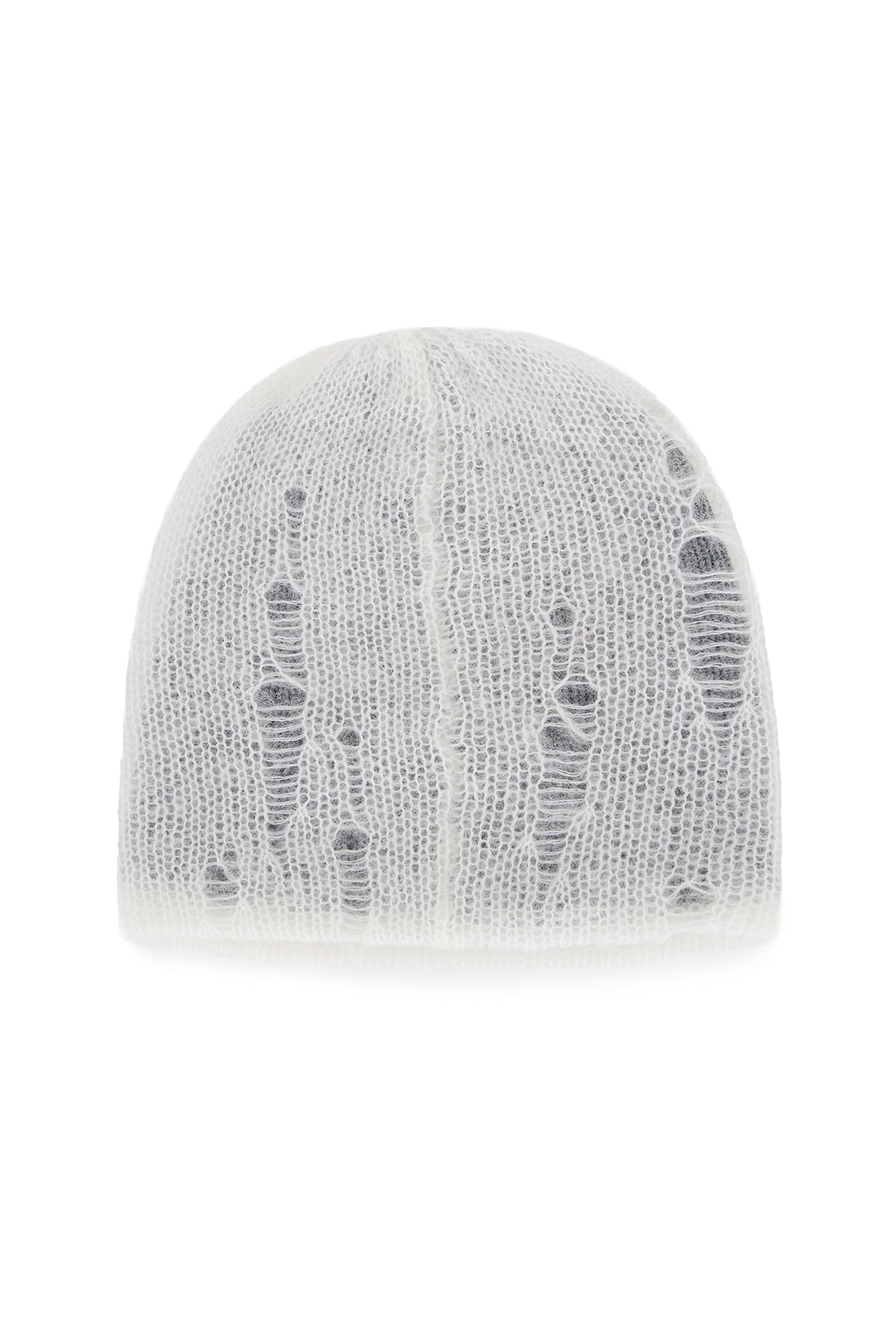 Matin Kim - Vintage Layer Knit Beanie (Ivory) product image 2 | TRAB K-Fashion Australia