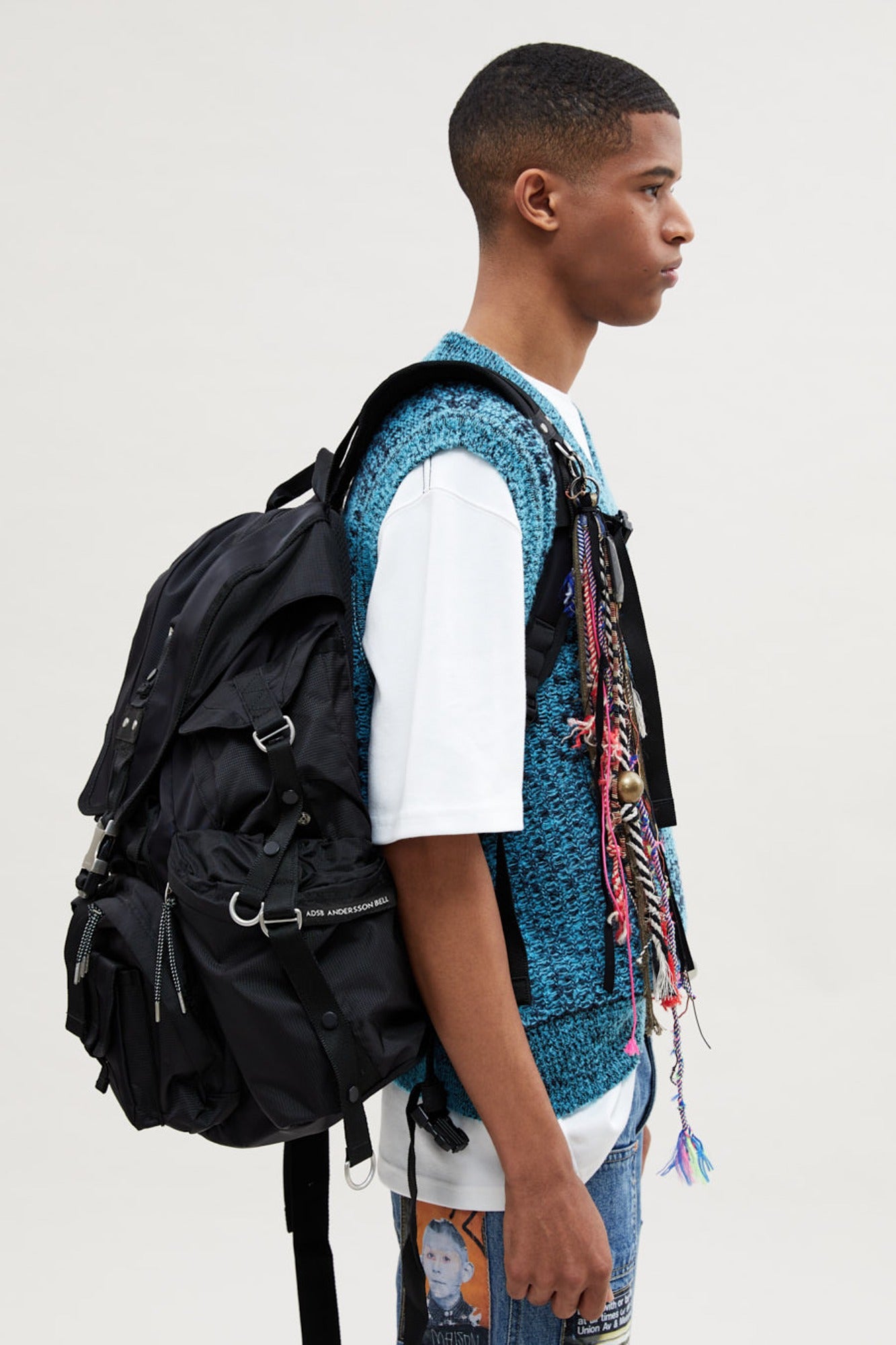 Andersson Bell - Unisex Technical Berlin Backpack (Black) product image 1 | TRAB K-Fashion Australia