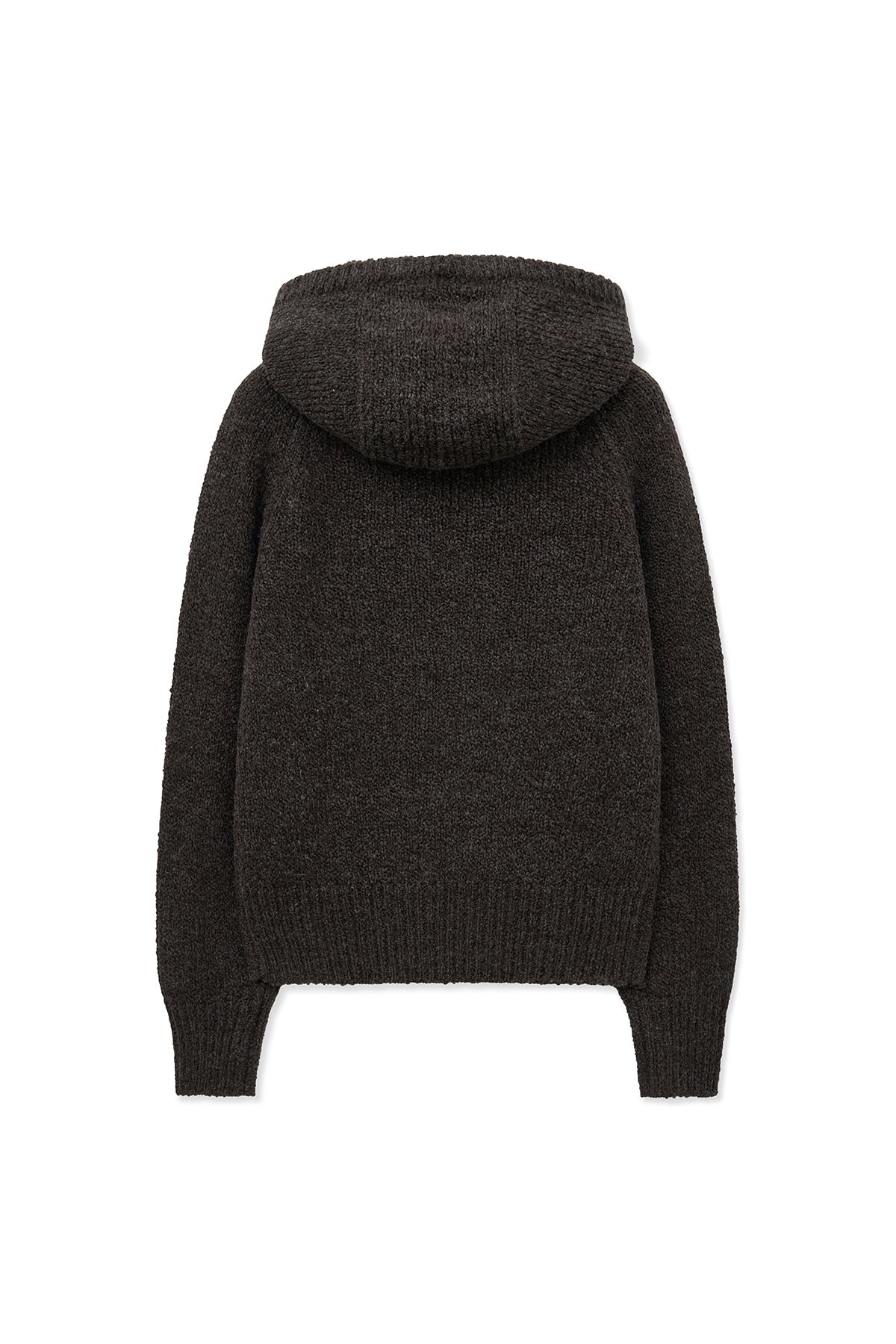 Matin Kim - Muffler Point Hoody Pullover (Brown) product image 3 | TRAB K-Fashion Australia