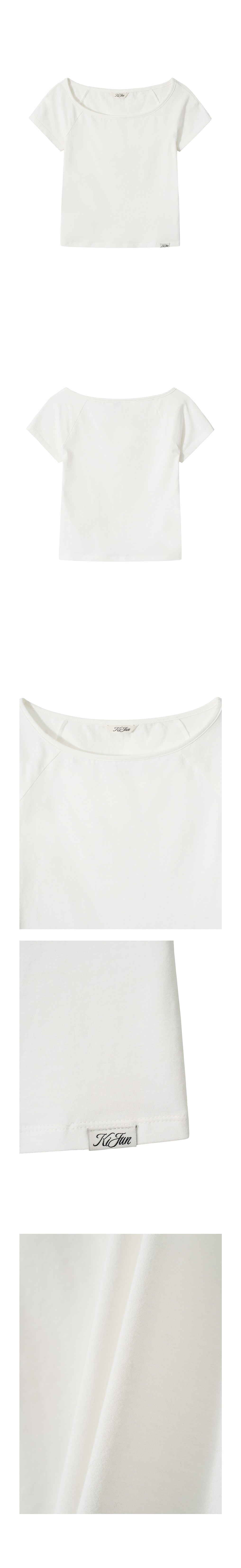 Kijun - Essential Boat Neck Tee (3Colors) product image 5 | TRAB K-Fashion Australia