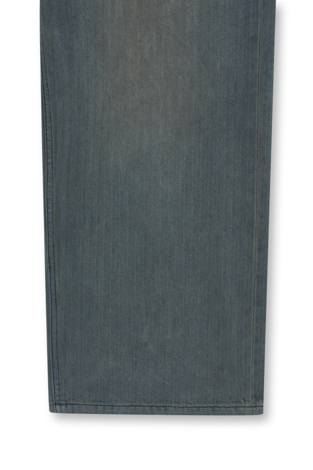 Matin Kim - Herringbone Wide Denim Pants (Smoke Blue) product image 5 | TRAB K-Fashion Australia
