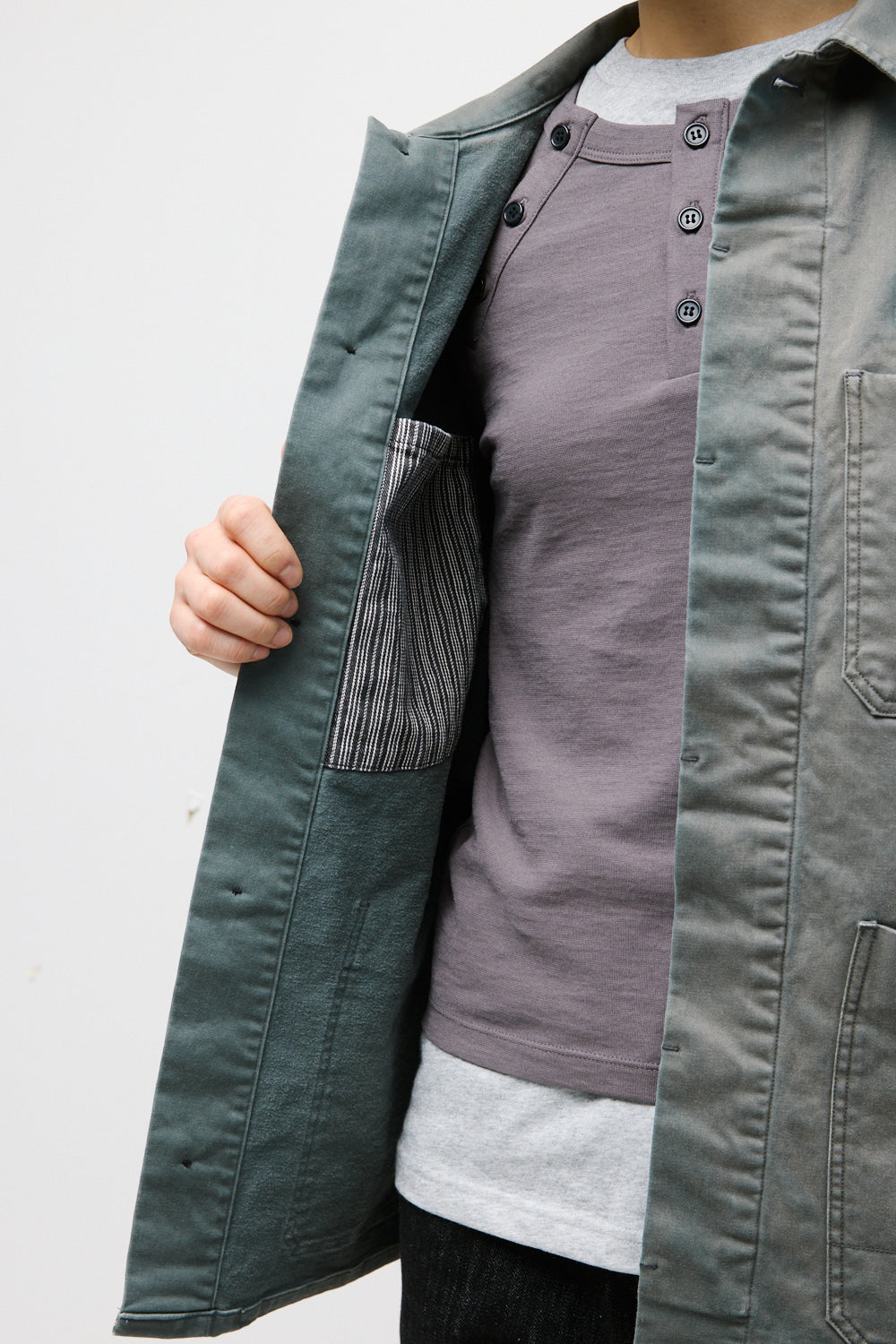 Hatchingroom - VTG French Shirket (Olive) product image 9 | TRAB K-Fashion Australia