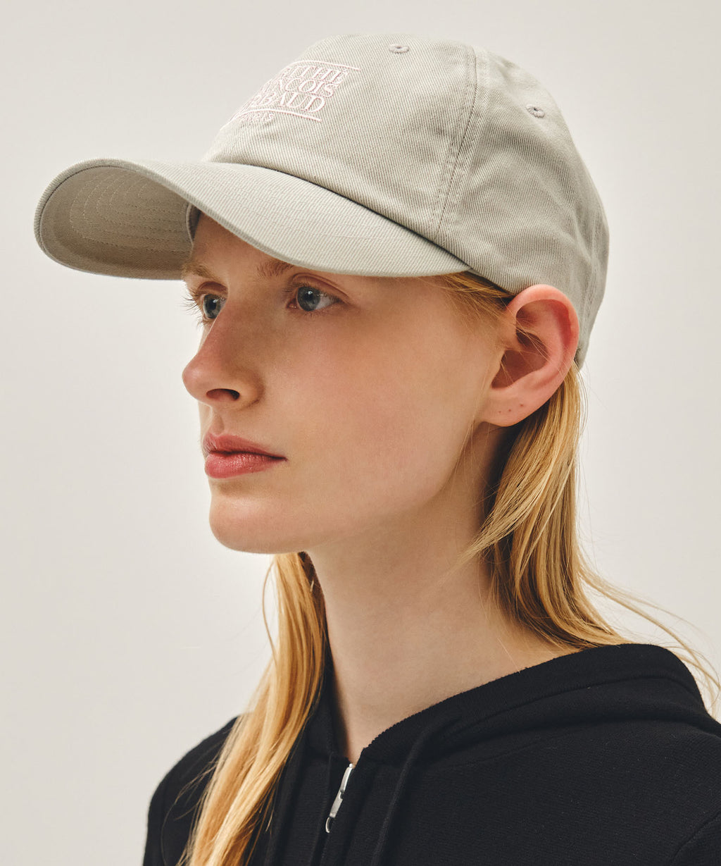 Marithe & Francois Girbaud - Small Classic Logo Cap (Light Gray) product image 6 | TRAB K-Fashion Australia