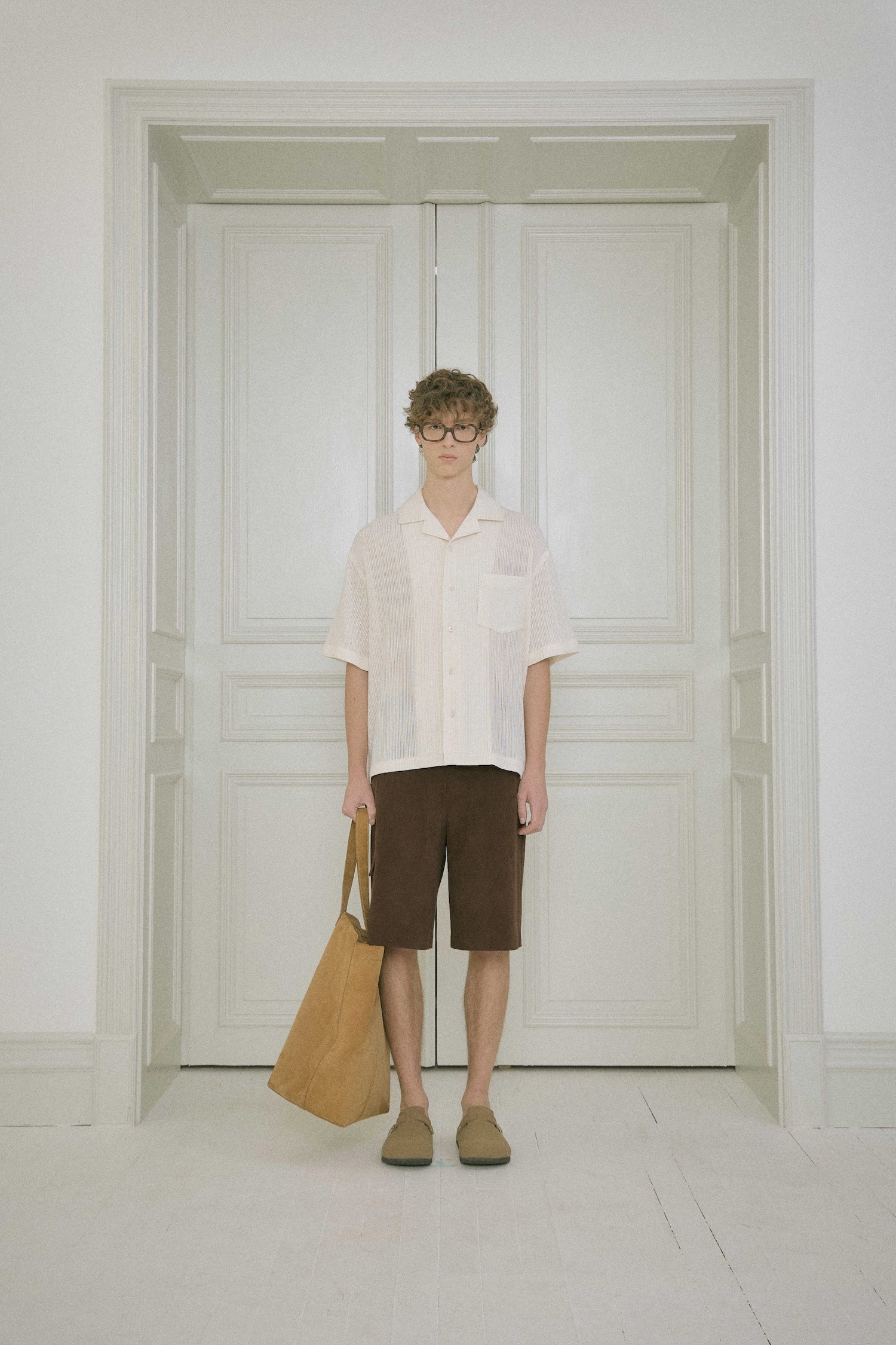 Stu - Half Pants (Brown) product image 1 | TRAB K-Fashion Australia