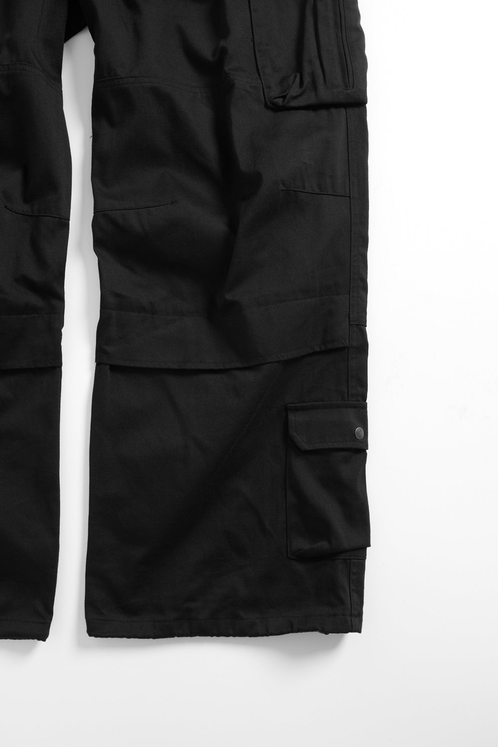 Hatchingroom - Zip Cargo Work Pants (Black) product image 5 | TRAB K-Fashion Australia