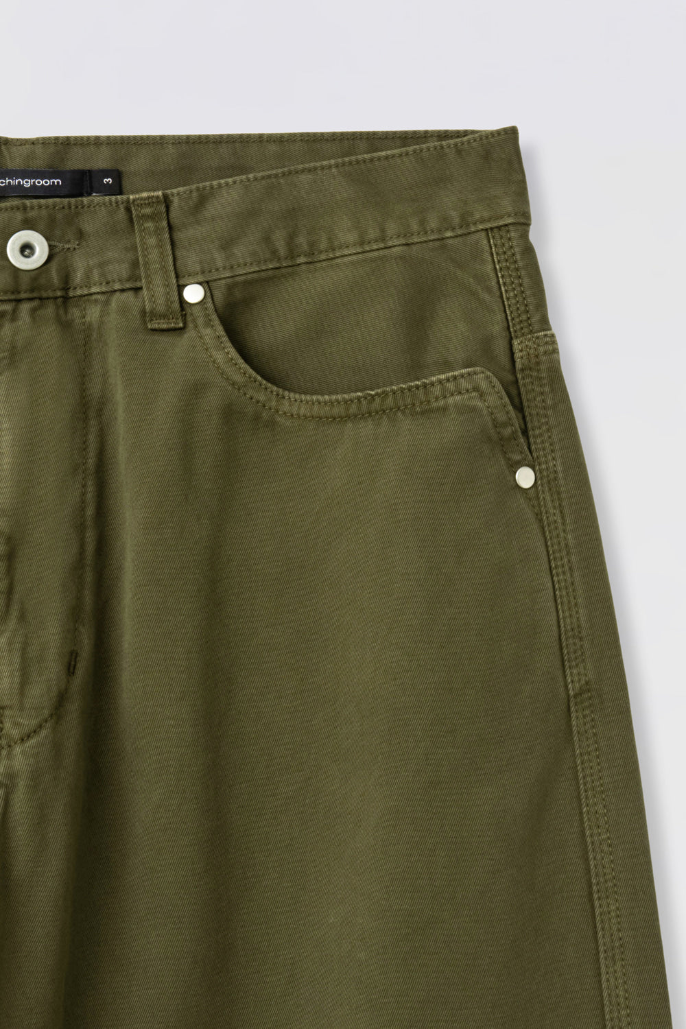 Hatchingroom - Serve Pants (Over Dyed Khaki) product image 5 | TRAB K-Fashion Australia