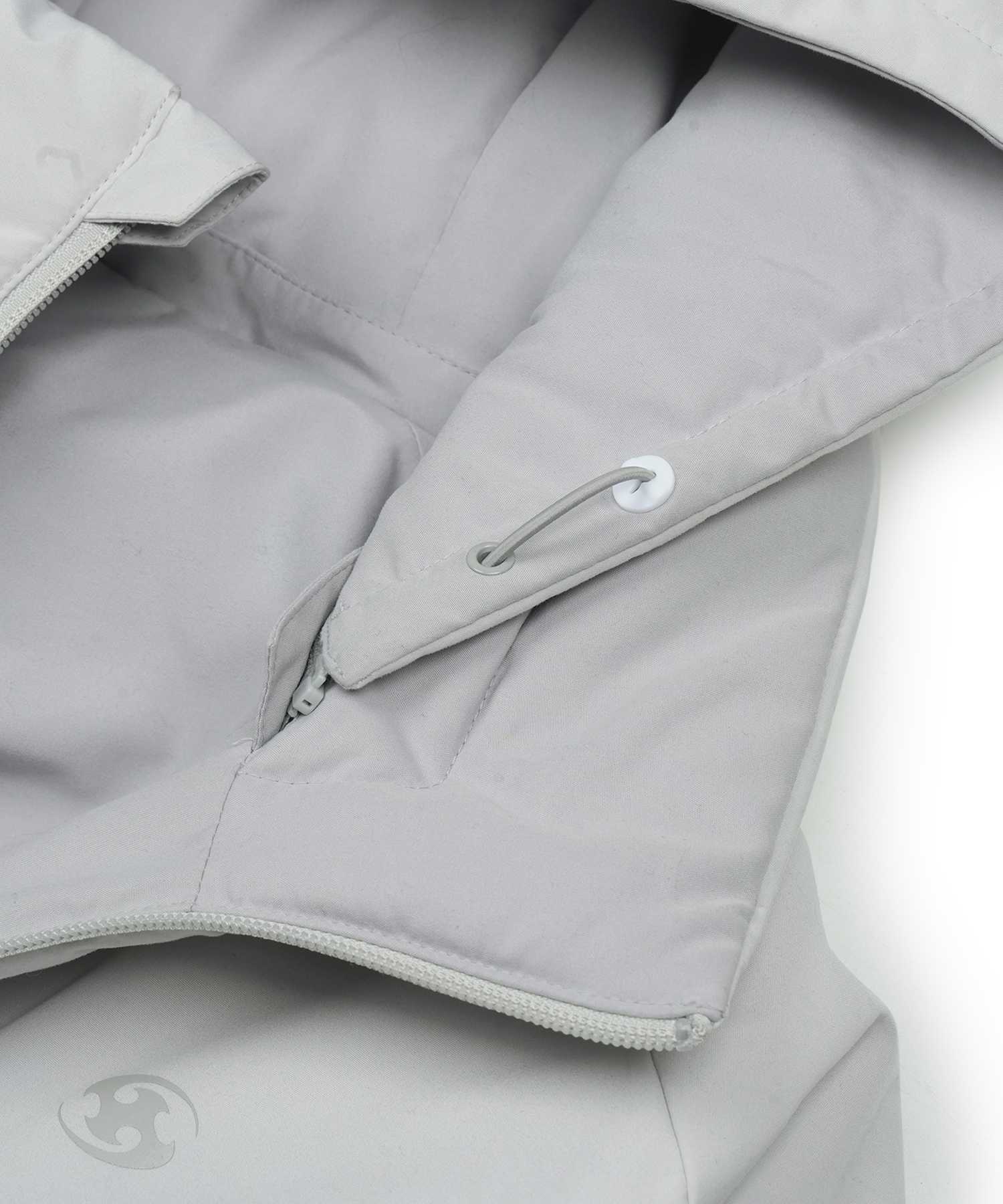 San San Gear - Reversible Puffer Jacket (Light Grey) product image 15 | TRAB K-Fashion Australia