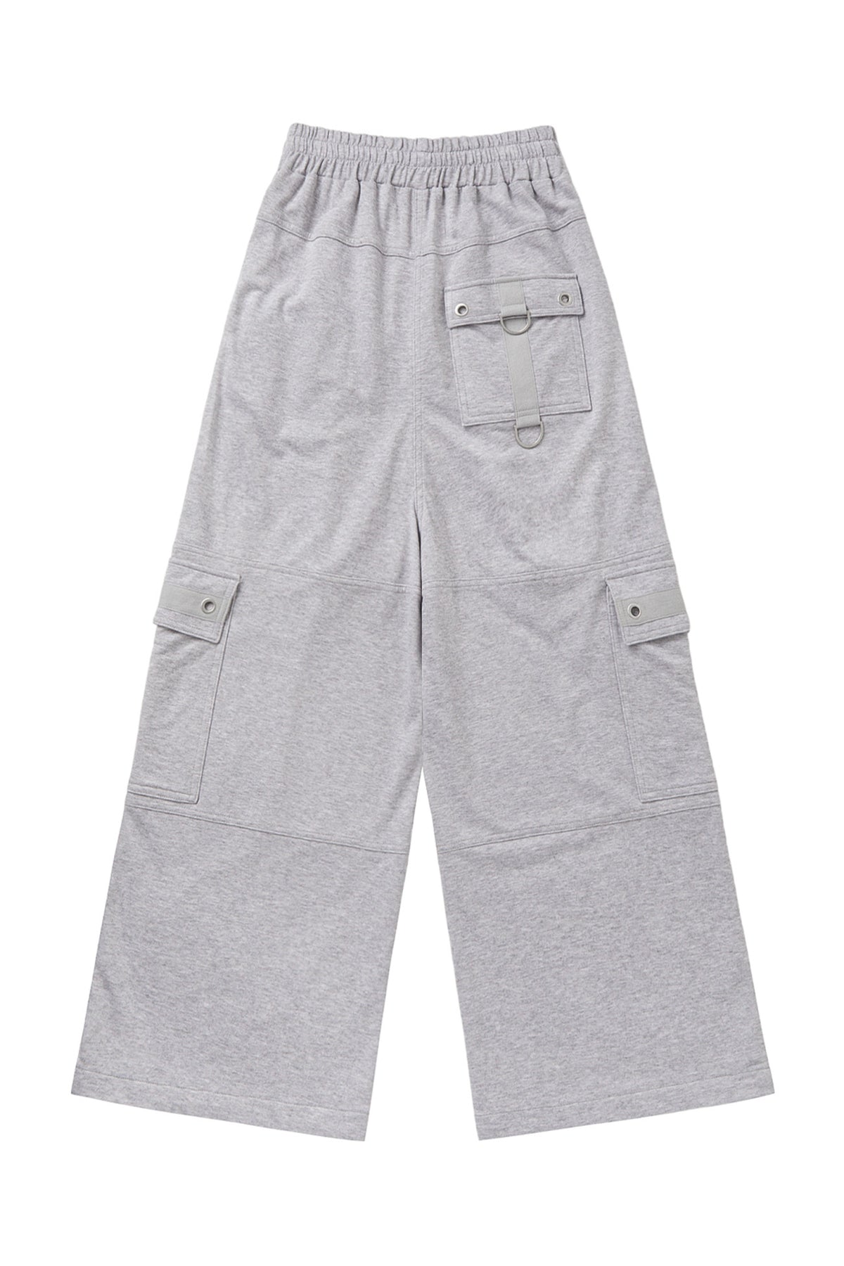 Deinet - Metal Detail Sweat Pants (Melange Grey) product image 2 | TRAB K-Fashion Australia