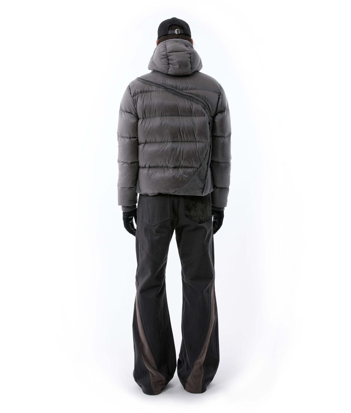 XLIM - Ep.10 01 Down Jacket (Dark Gray) product image 3 | TRAB K-Fashion Australia