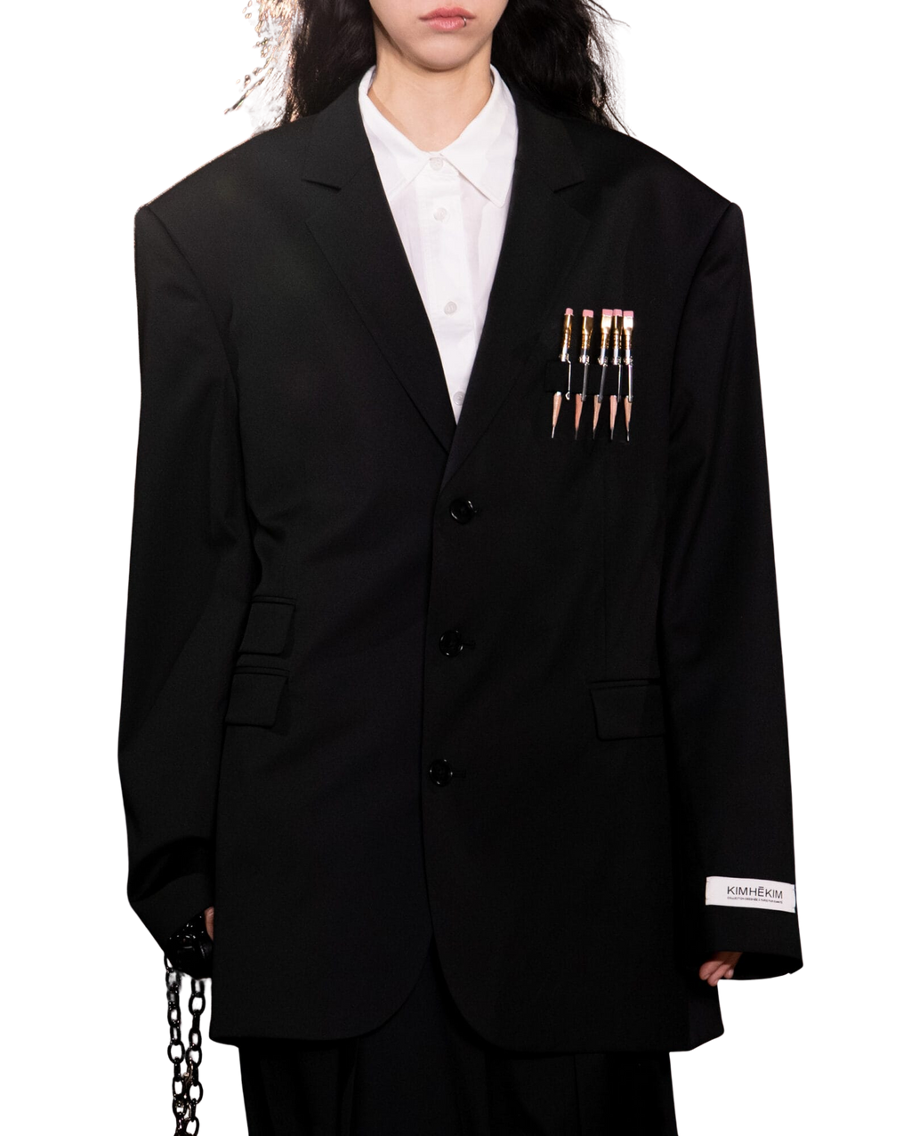 Kimhe Kim - Pen Holder Jacket (Black) product image 4 | TRAB K-Fashion Australia