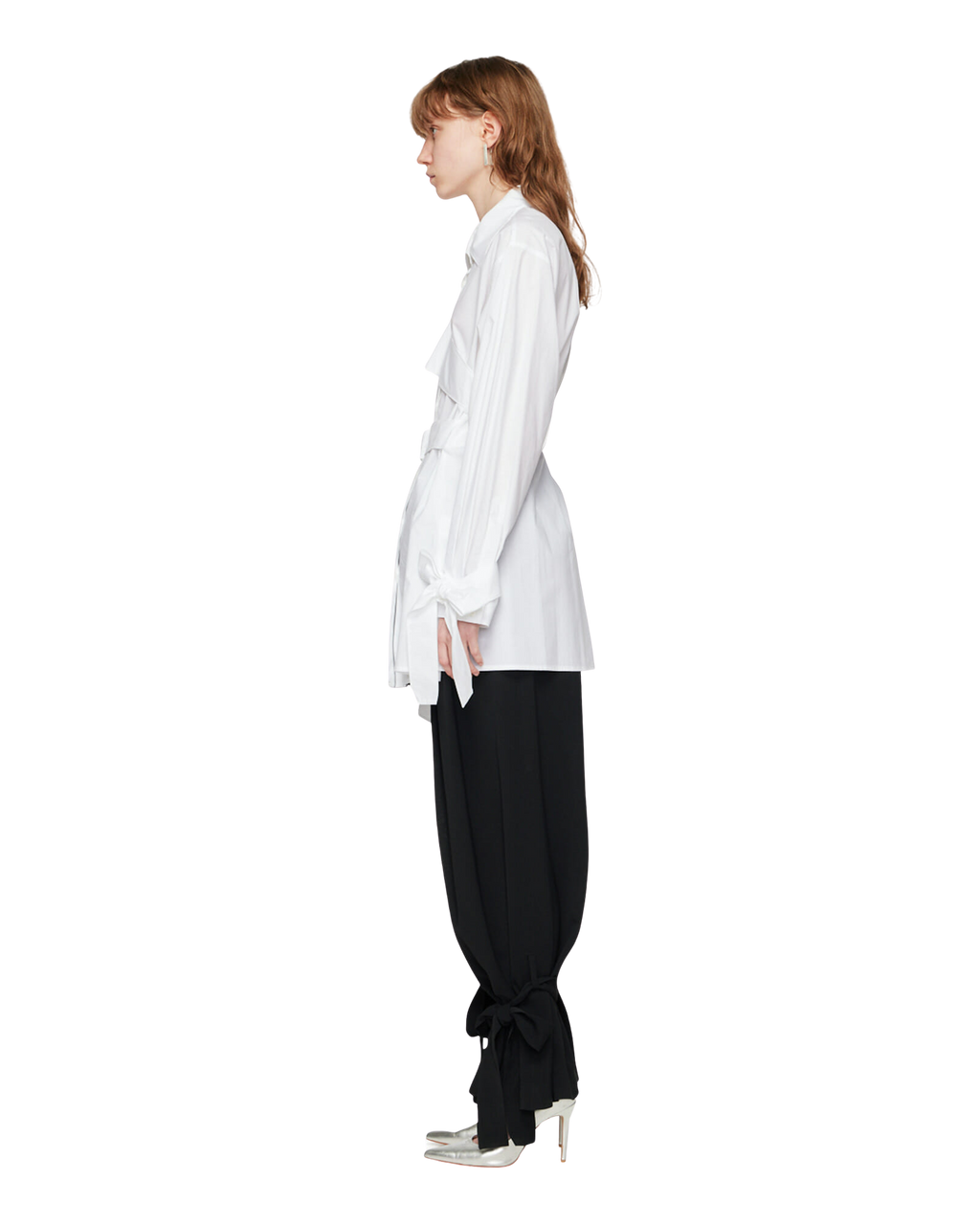 Kimhe Kim - Ng Belted Shirt (White) product image 3 | TRAB K-Fashion Australia