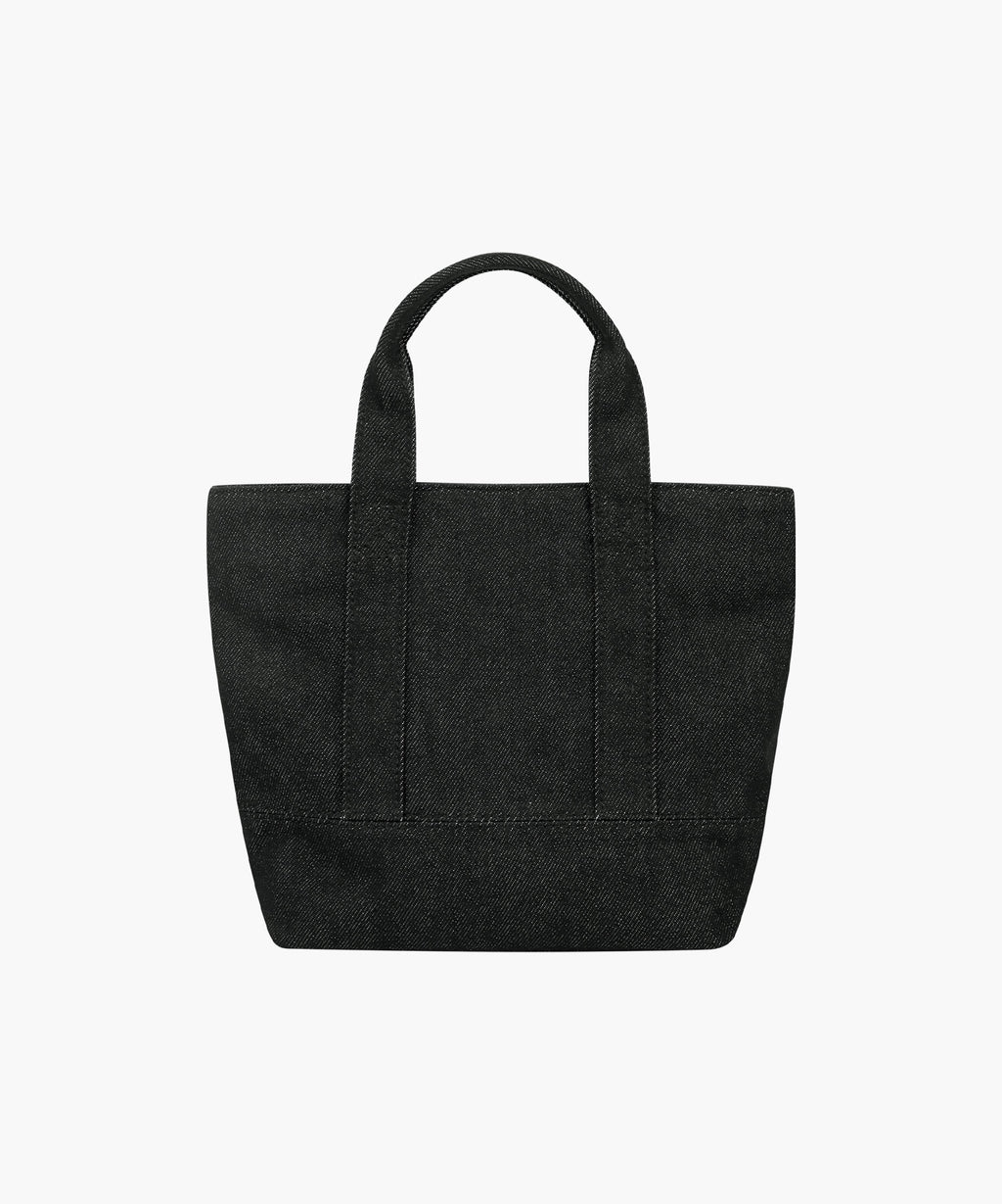 Marithe & Francois Girbaud - Classic Logo Canvas Tote Bag (Black) product image 3 | TRAB K-Fashion Australia