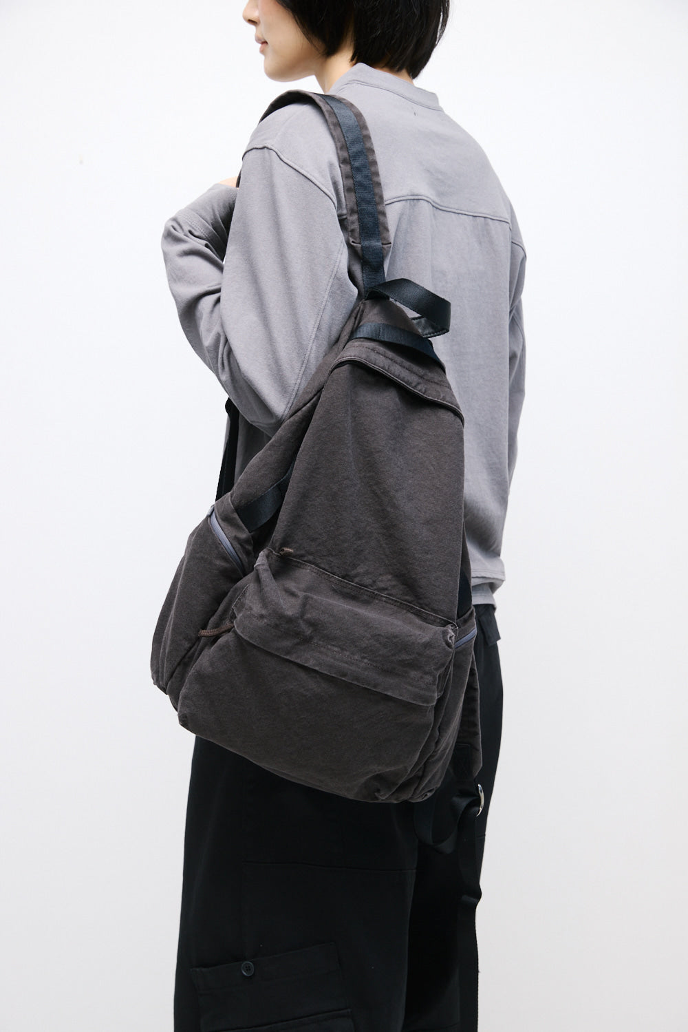 Hatchingroom - VTG Backpack Charcoal (Brown) product image 12 | TRAB K-Fashion Australia