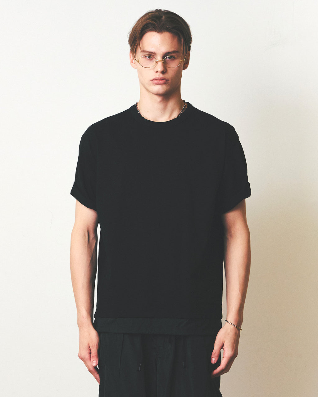Eastlogue - Fishtail T-shirts (Black) product image 1 | TRAB K-Fashion Australia