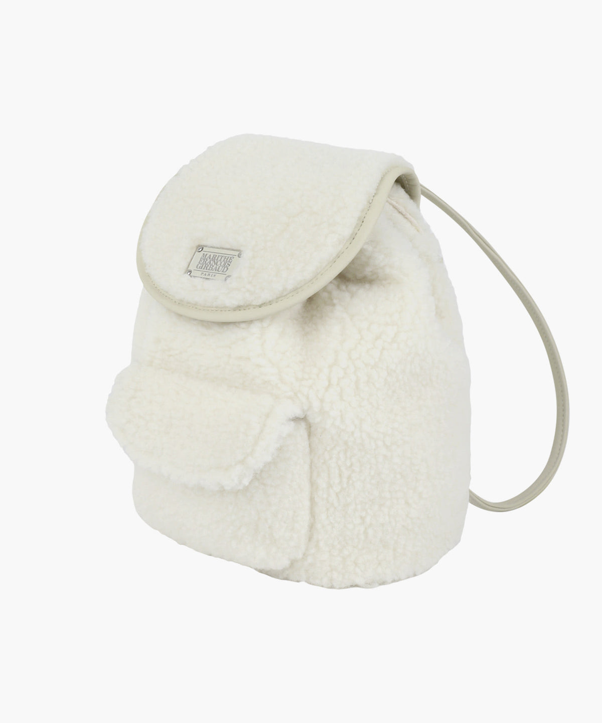 Marithe & Francois Girbaud - Classic Logo Mini Backpack (Ivory) product image 2 | TRAB K-Fashion Australia