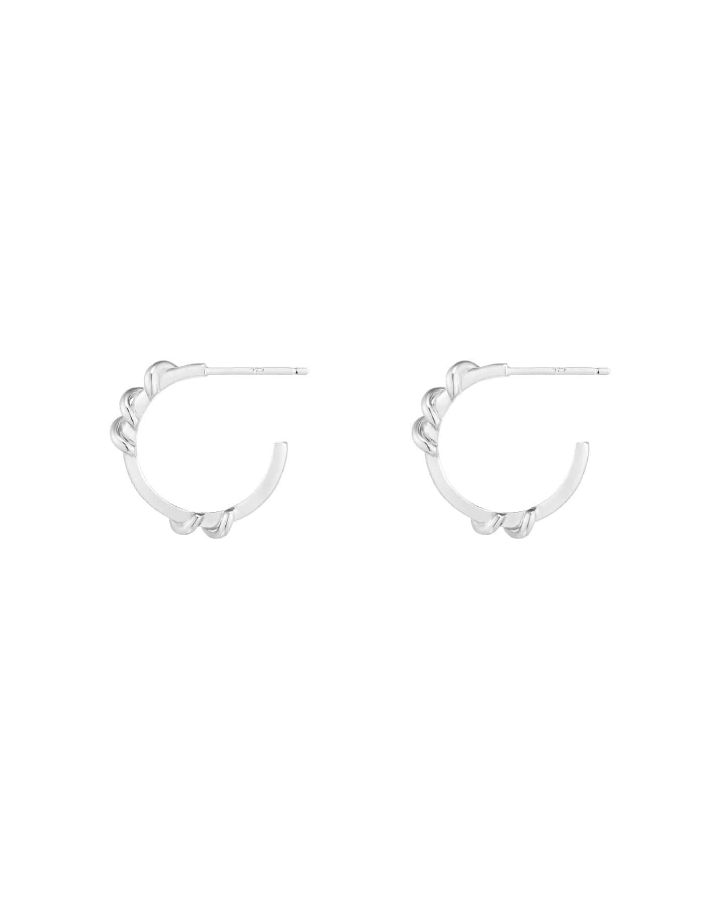 Numbering - Multi Coil Hoop Earrings #4208 product image 6 | TRAB K-Fashion Australia