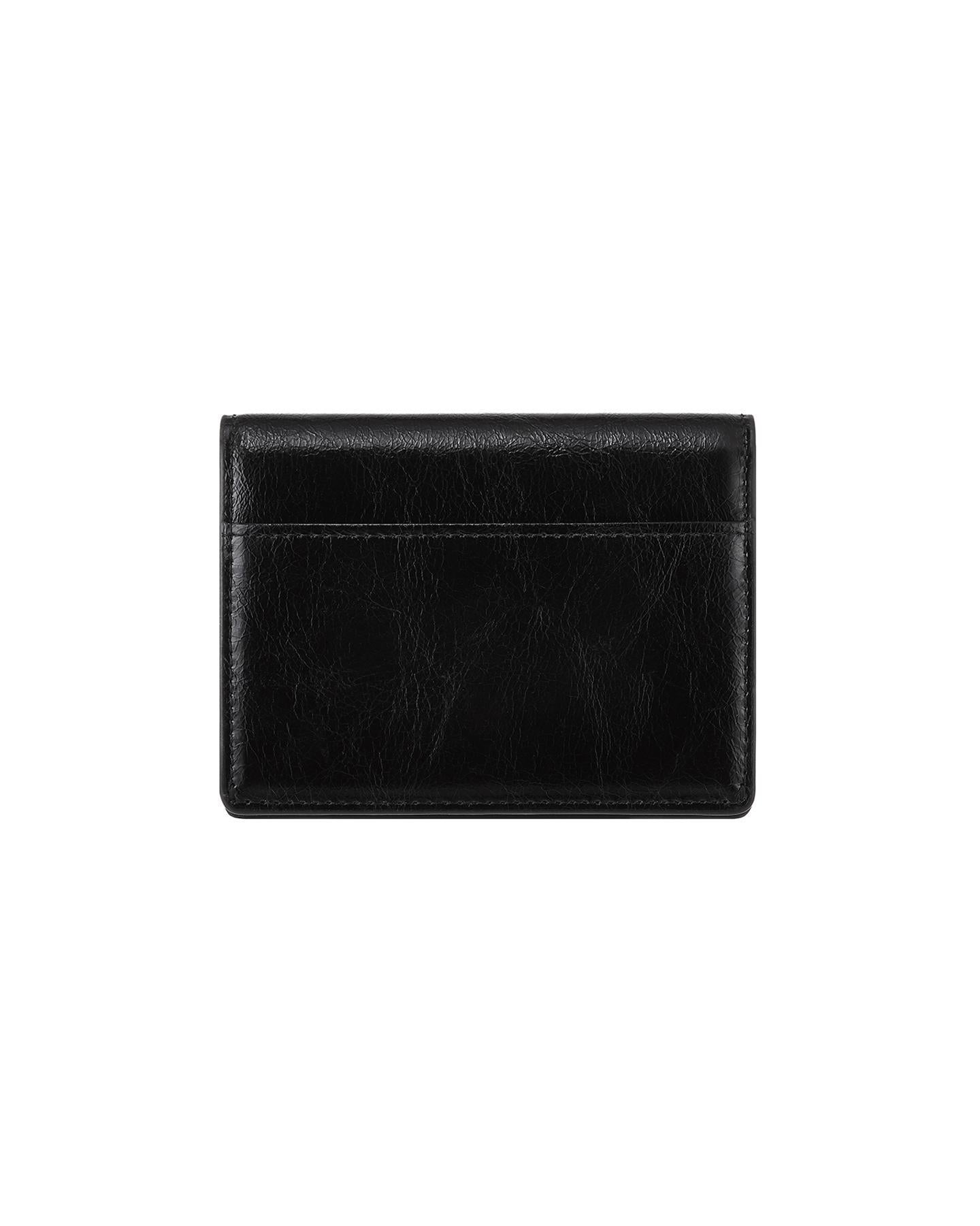 Numbering - Cracked Leather Card Wallet #1058 product image 1 | TRAB K-Fashion Australia