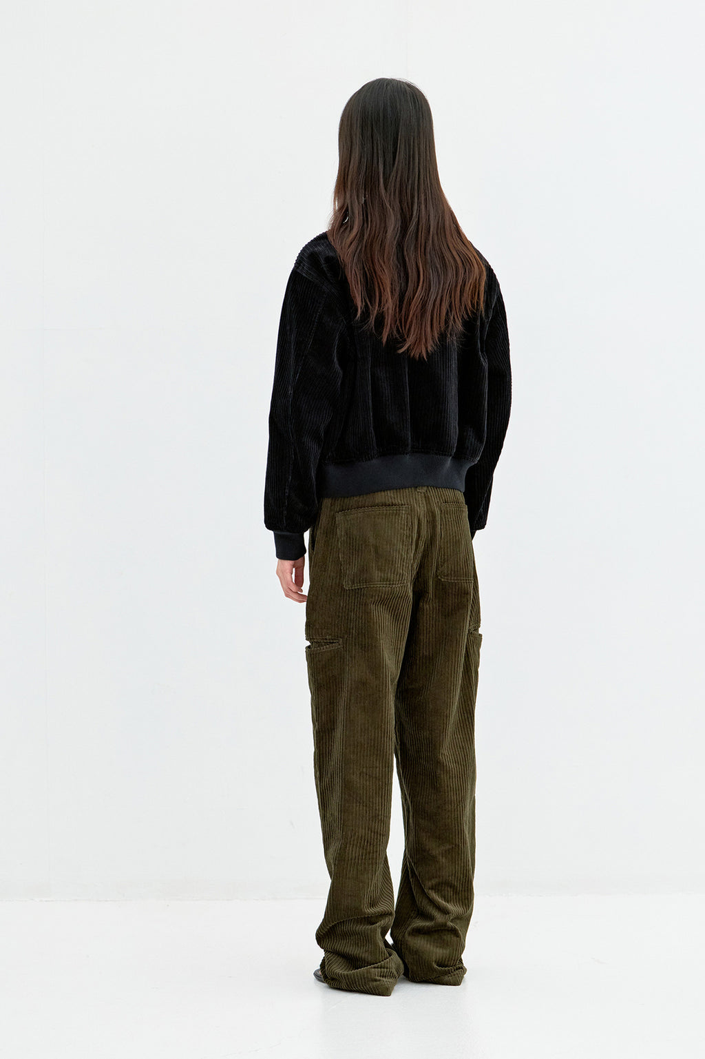 Coor - Corduroy Blouson (Black) product image 4 | TRAB K-Fashion Australia