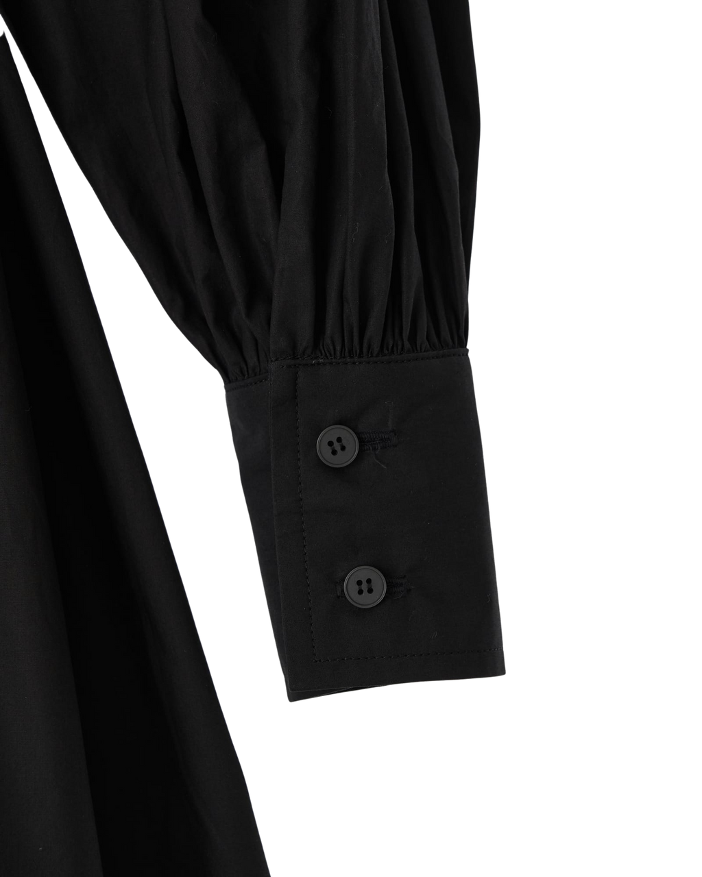 Kimhe Kim - Corset Layered Cotton Mini Shirt Dress (Black) product image 6 | TRAB K-Fashion Australia