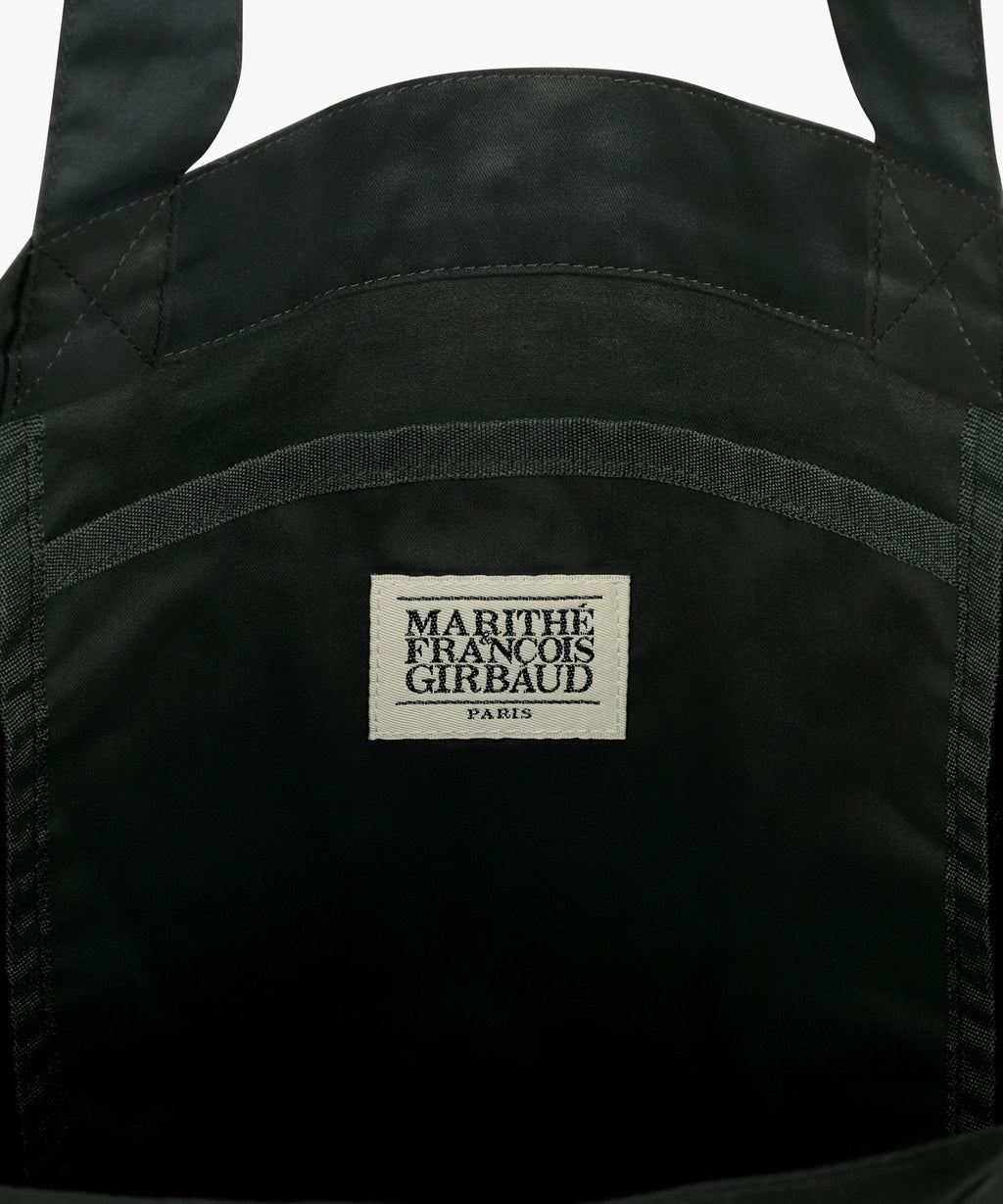 Marithe & Francois Girbaud - Seoul Exclusive Graphic Eco Bag (Charcoal) product image 4 | TRAB K-Fashion Australia