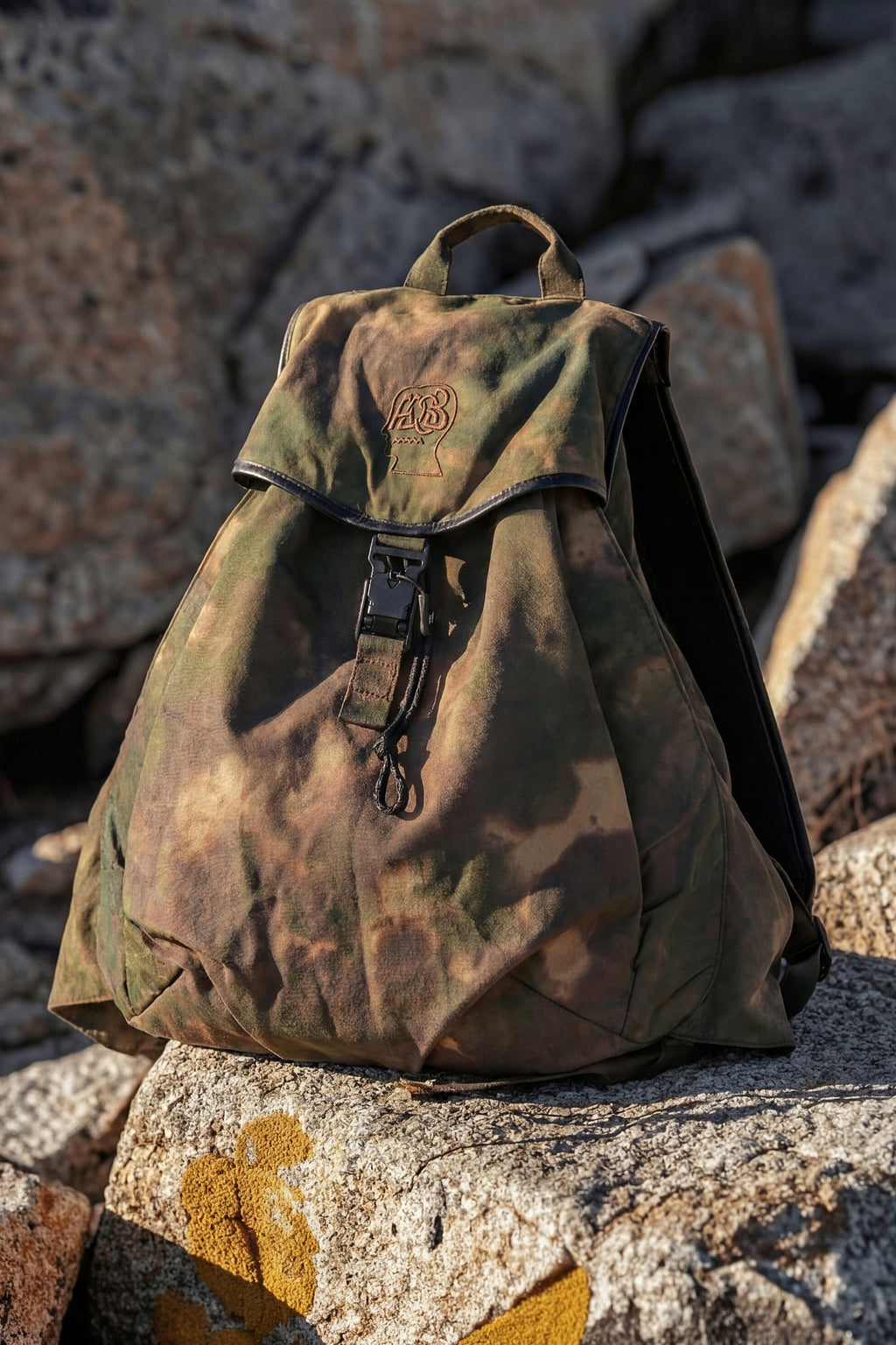 Andersson Bell - Andersson Bell X Brain Dead Triangolo Vest Backpack (Brown) product image 2 | TRAB K-Fashion Australia