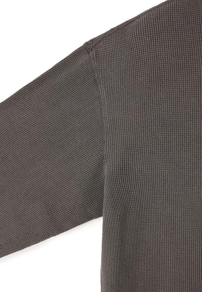Art if acts - Garment Dyed Waffle Sleeve (Faded Charcoal) product image 8 | TRAB K-Fashion Australia